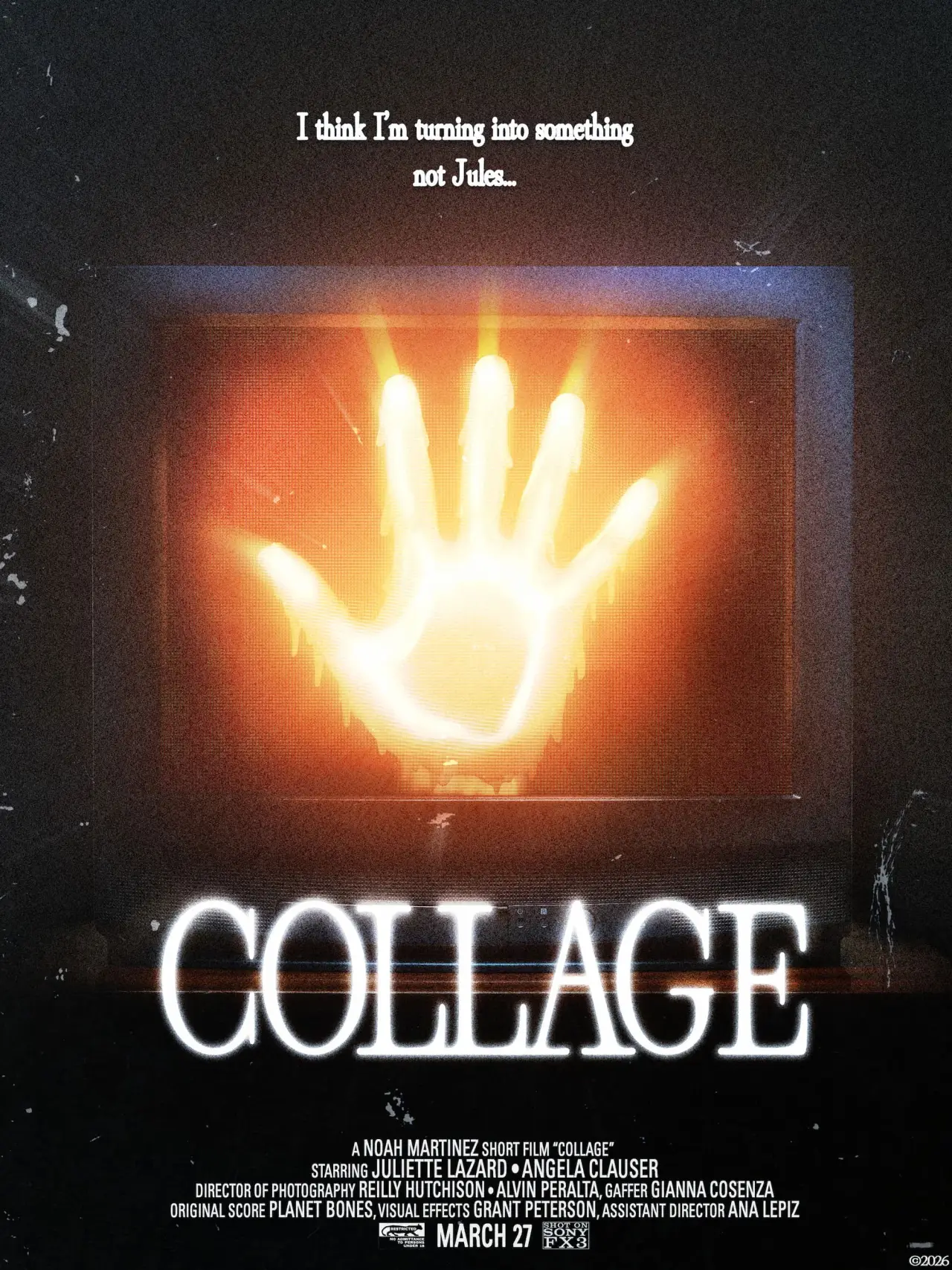Plakat filmowy "Collage"