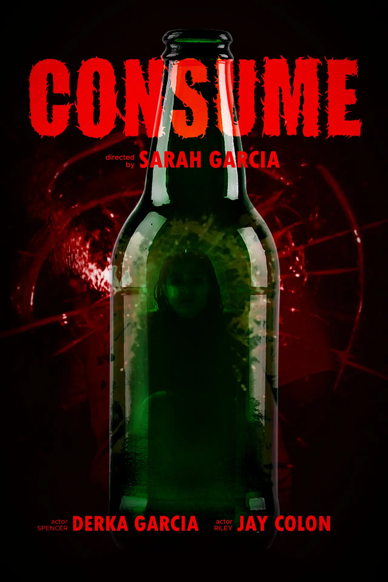 Plakat filmowy "CONSUME"