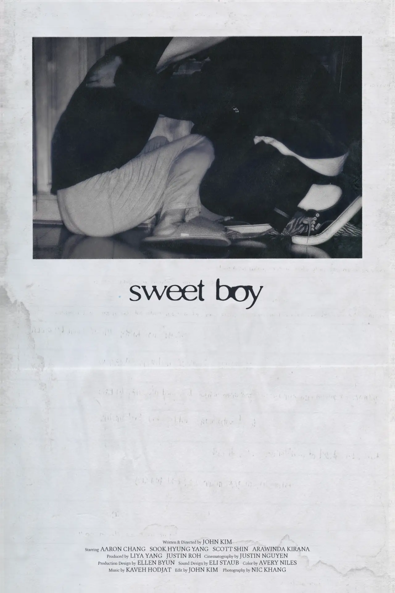 Plakat filmowy "Sweet Boy"
