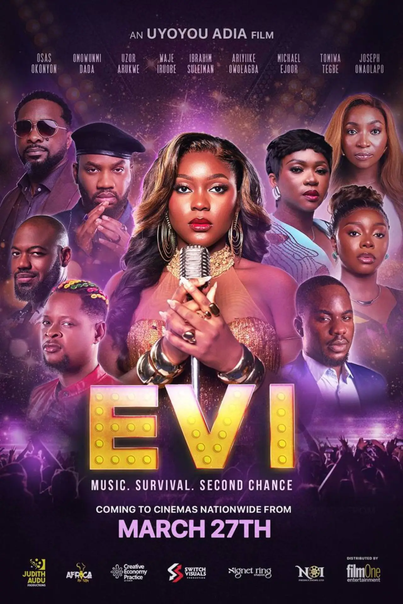 Plakat filmowy "Evi"