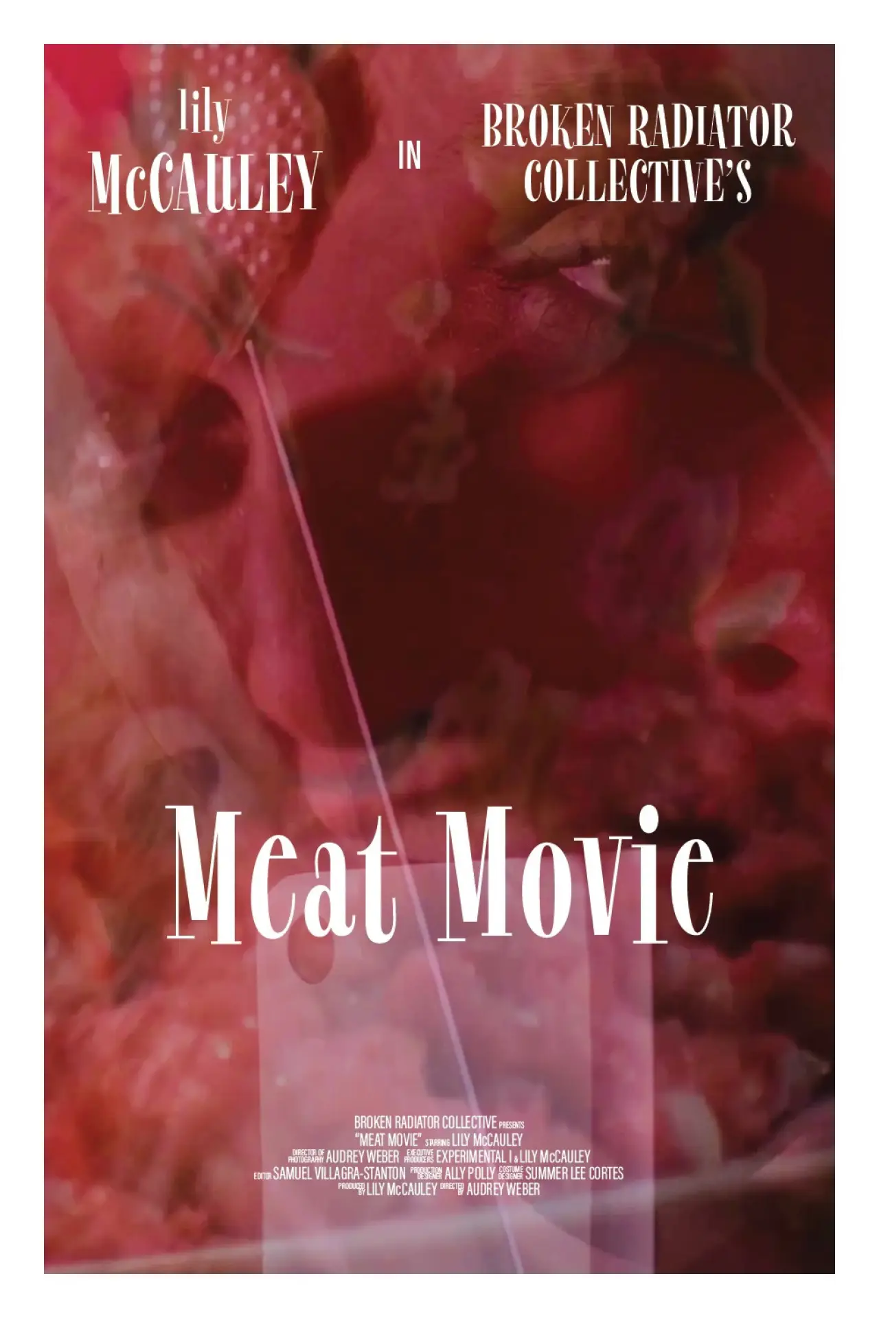 Plakat filmowy "Meat Movie"
