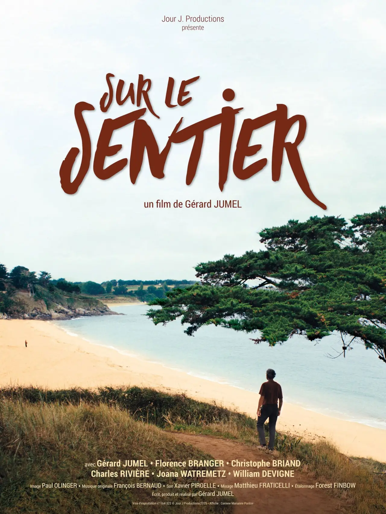 Plakat filmowy "Sur le sentier"