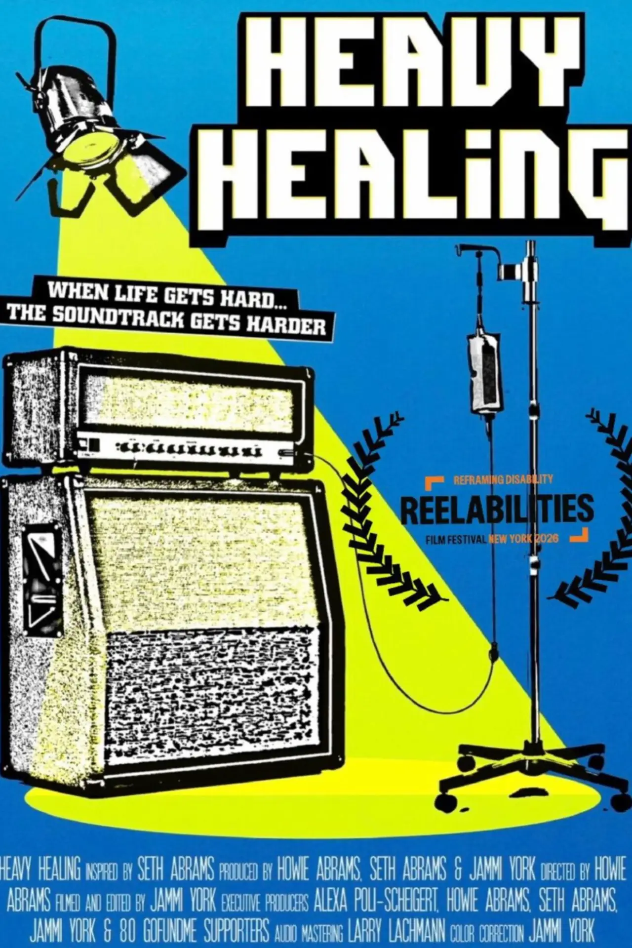 Plakat filmowy "Heavy Healing"