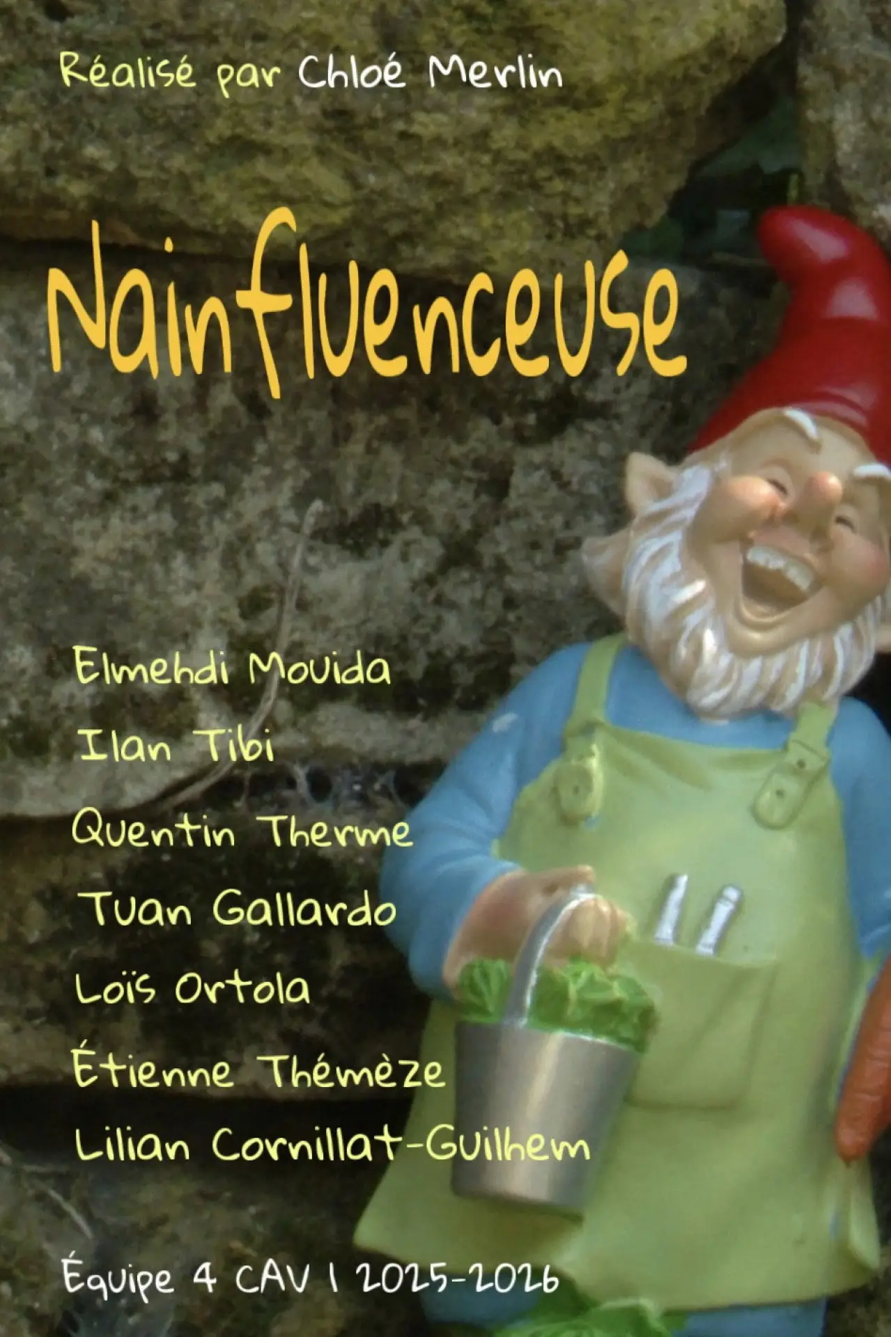 Plakat filmowy "Nainfluenceuse"