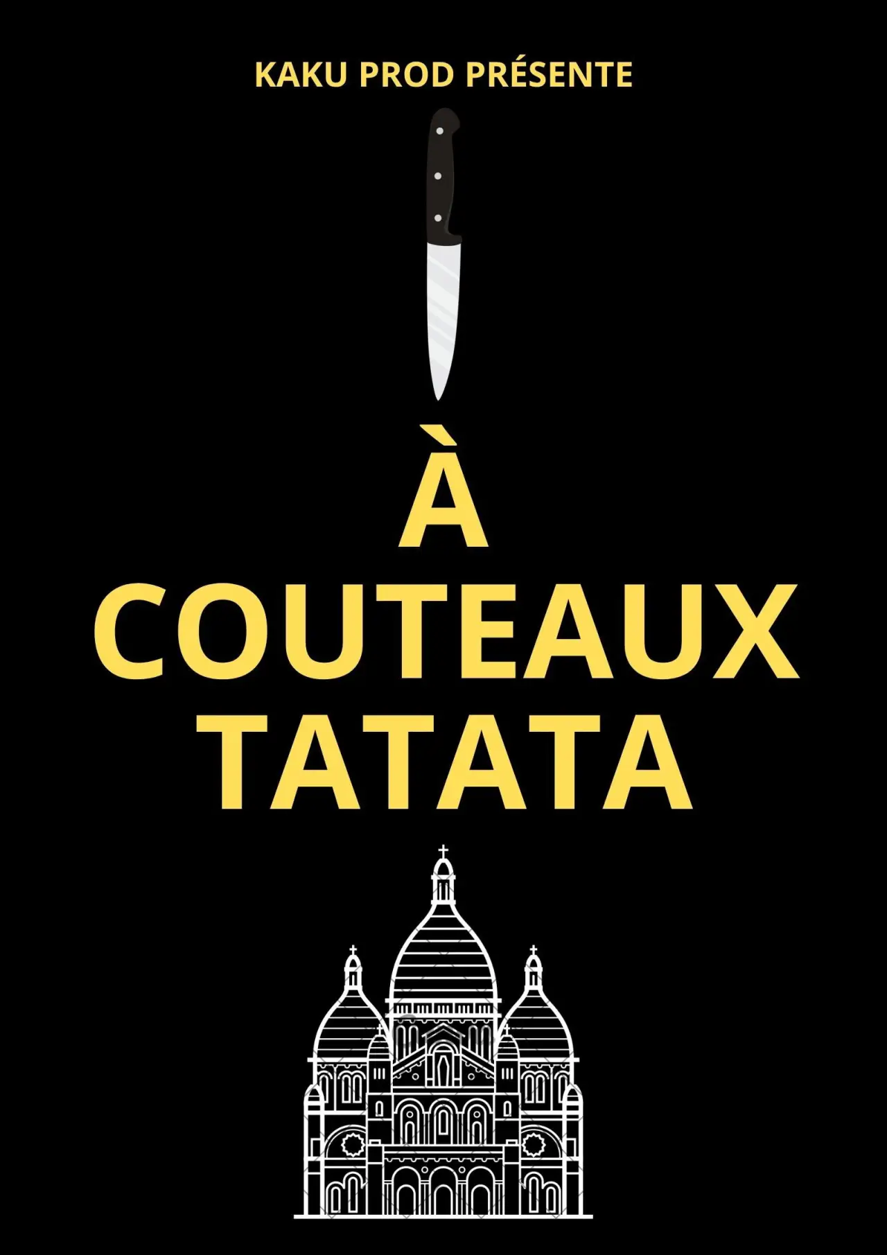 Plakat filmowy "À Couteaux Tatata"