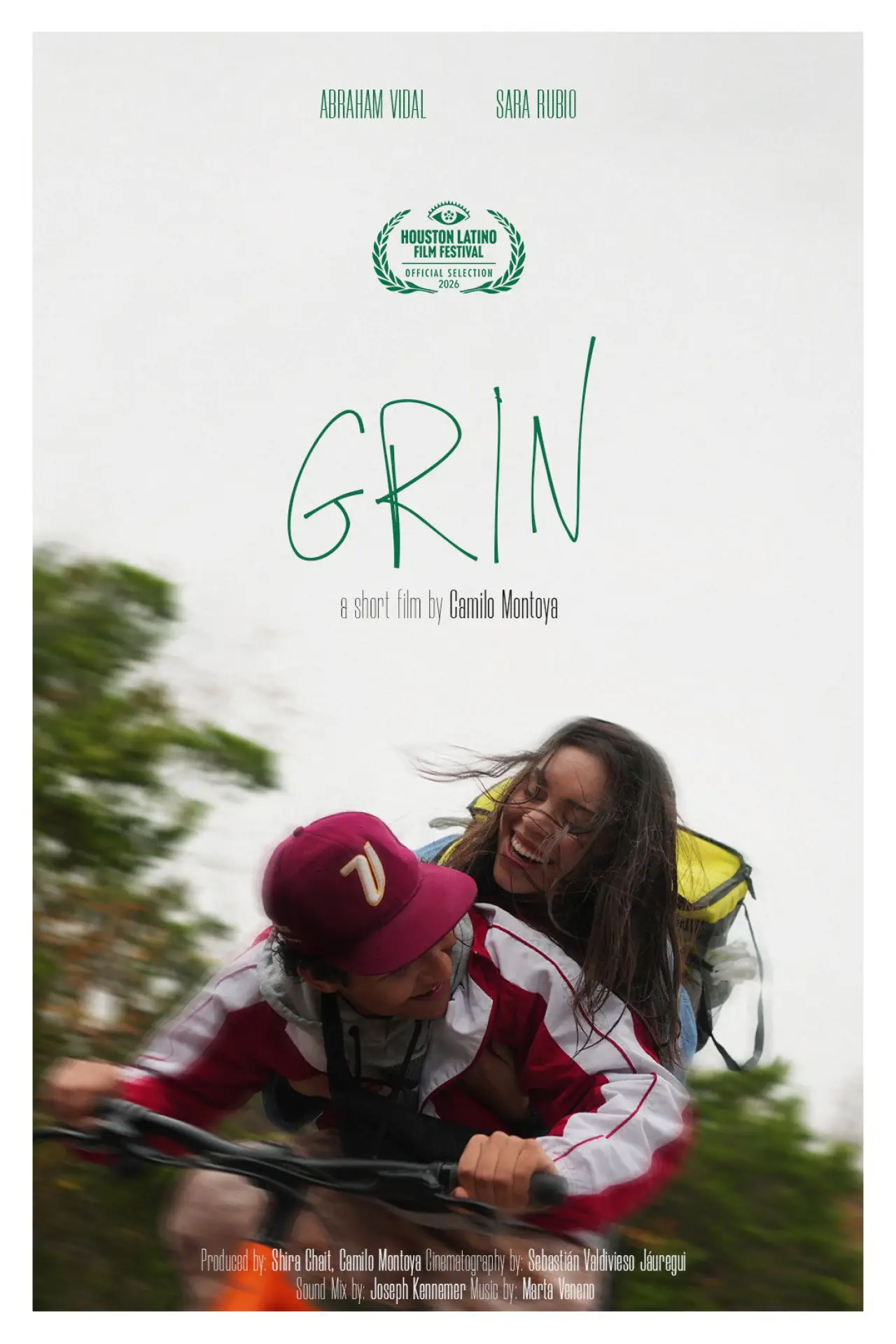 Plakat filmowy "Grin"