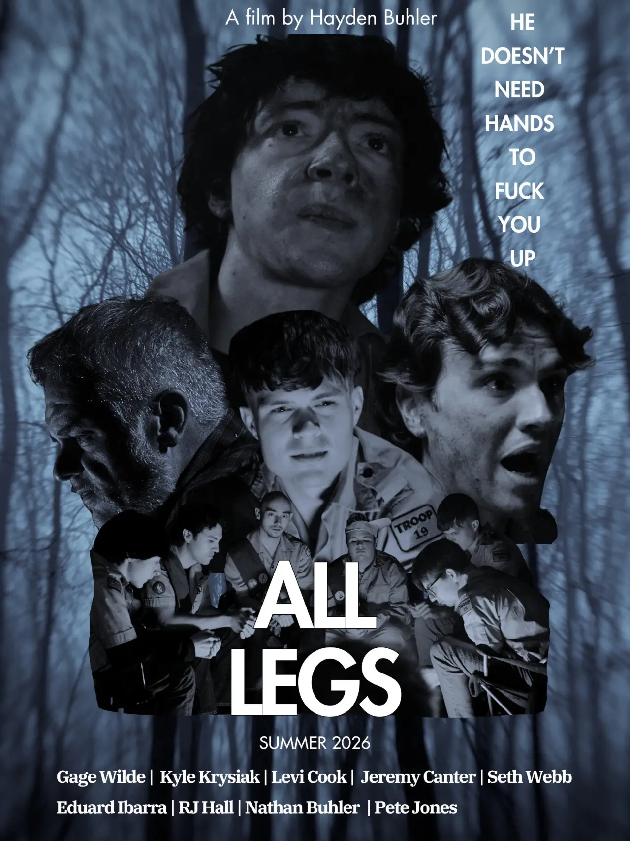 Plakat filmowy "All Legs"