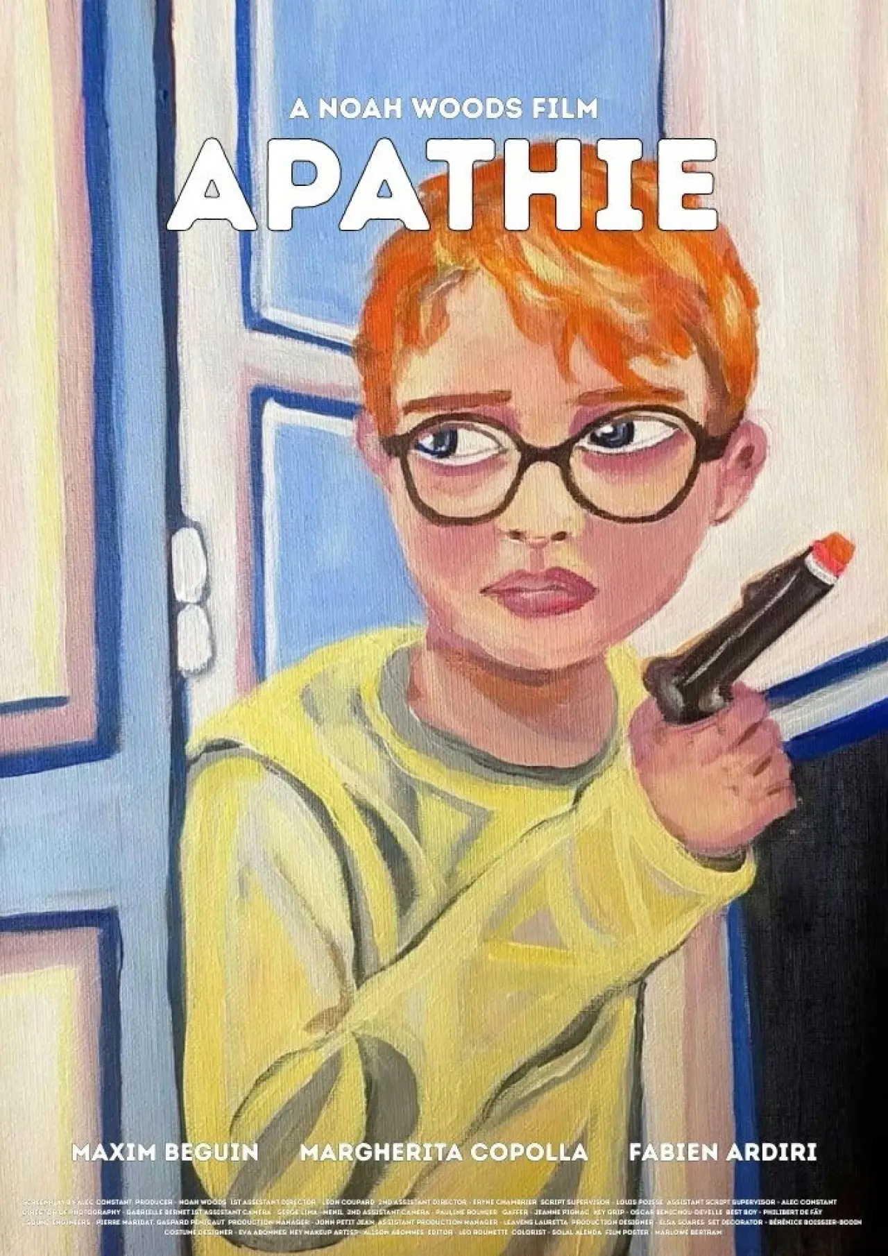 Plakat filmowy "Apathie"