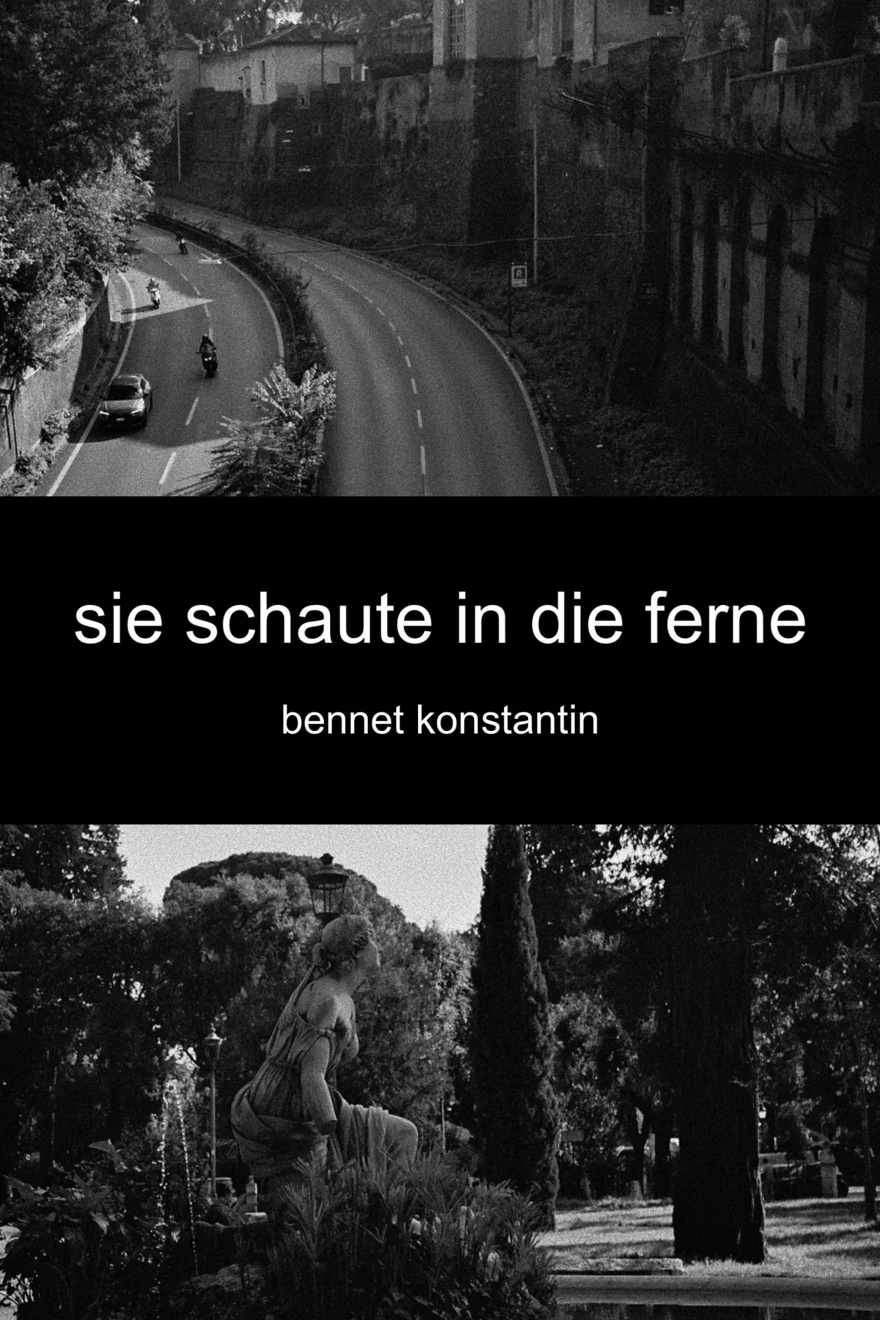 Plakat filmowy "sie schaute in die ferne"
