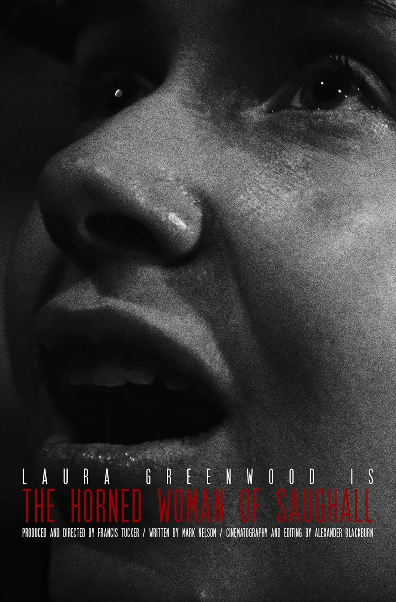 Plakat filmowy "The Horned Woman of Saughall"