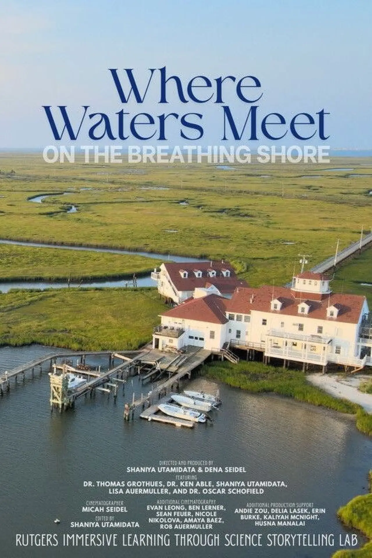 Plakat filmowy "Where the Waters Meet on the Breathing Shore"