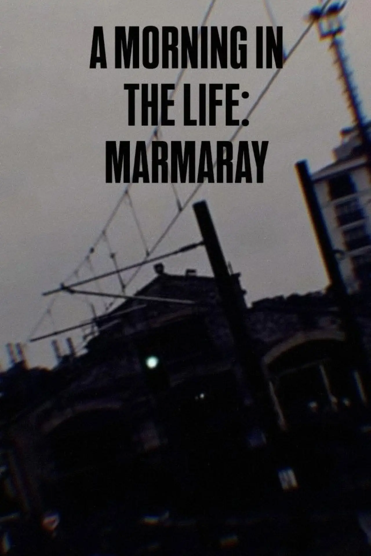 Plakat filmowy "A Morning in the Life: Marmaray"