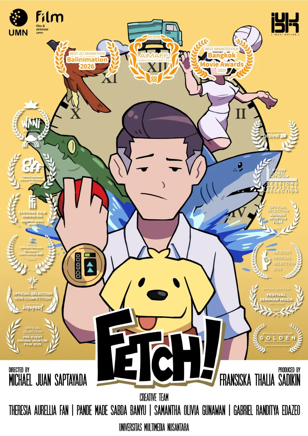 Plakat filmowy "FETCH!"