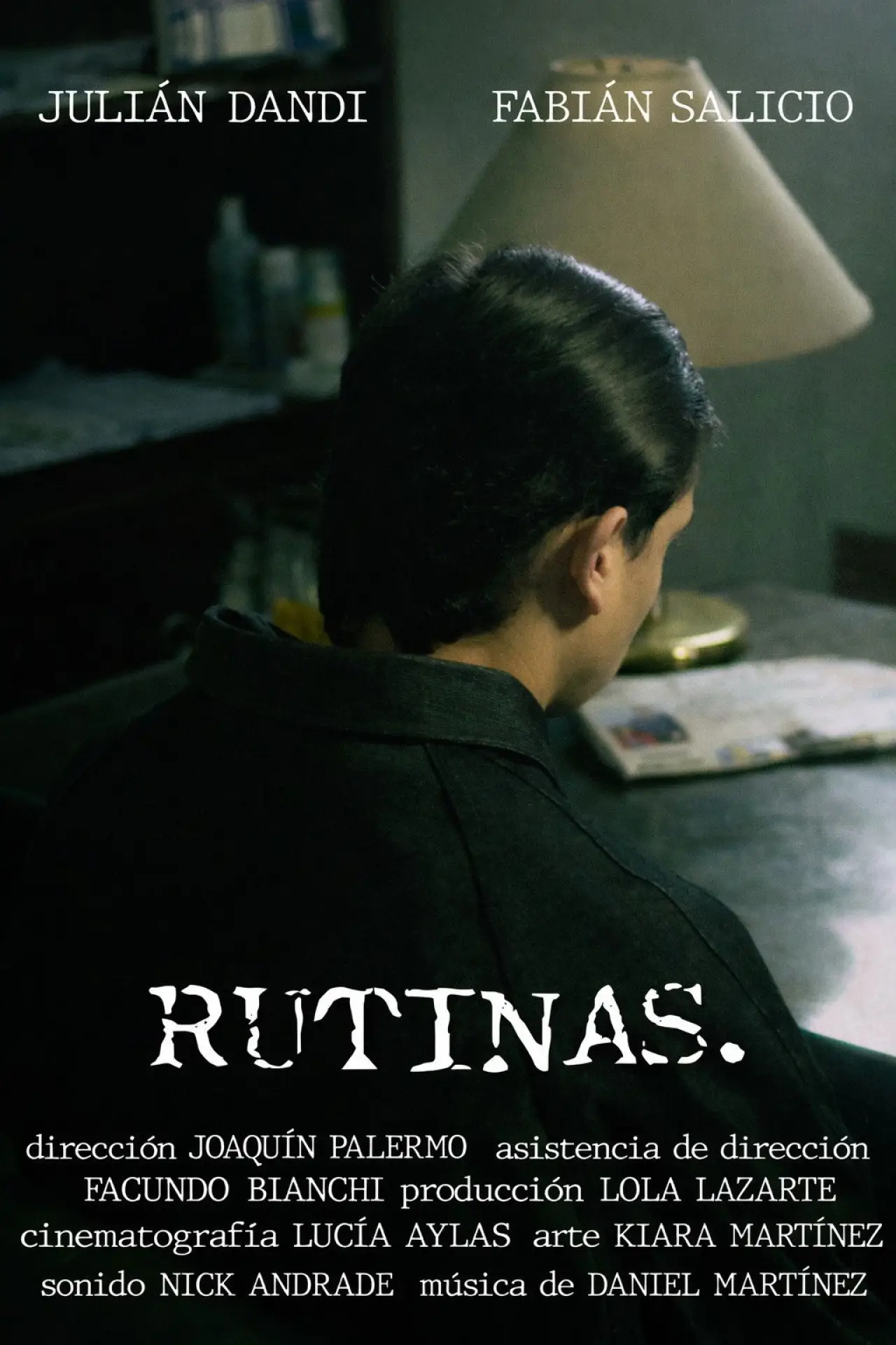 Plakat filmowy "RUTINAS."