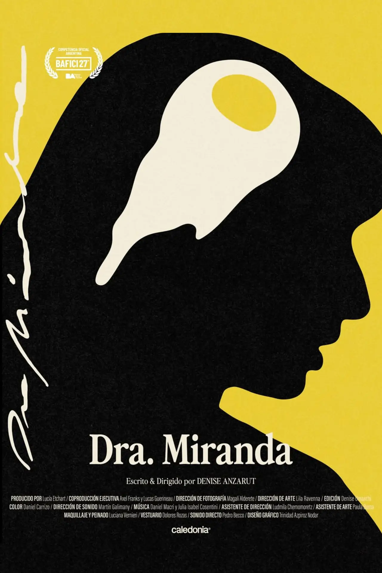 Plakat filmowy "Dra. Miranda"