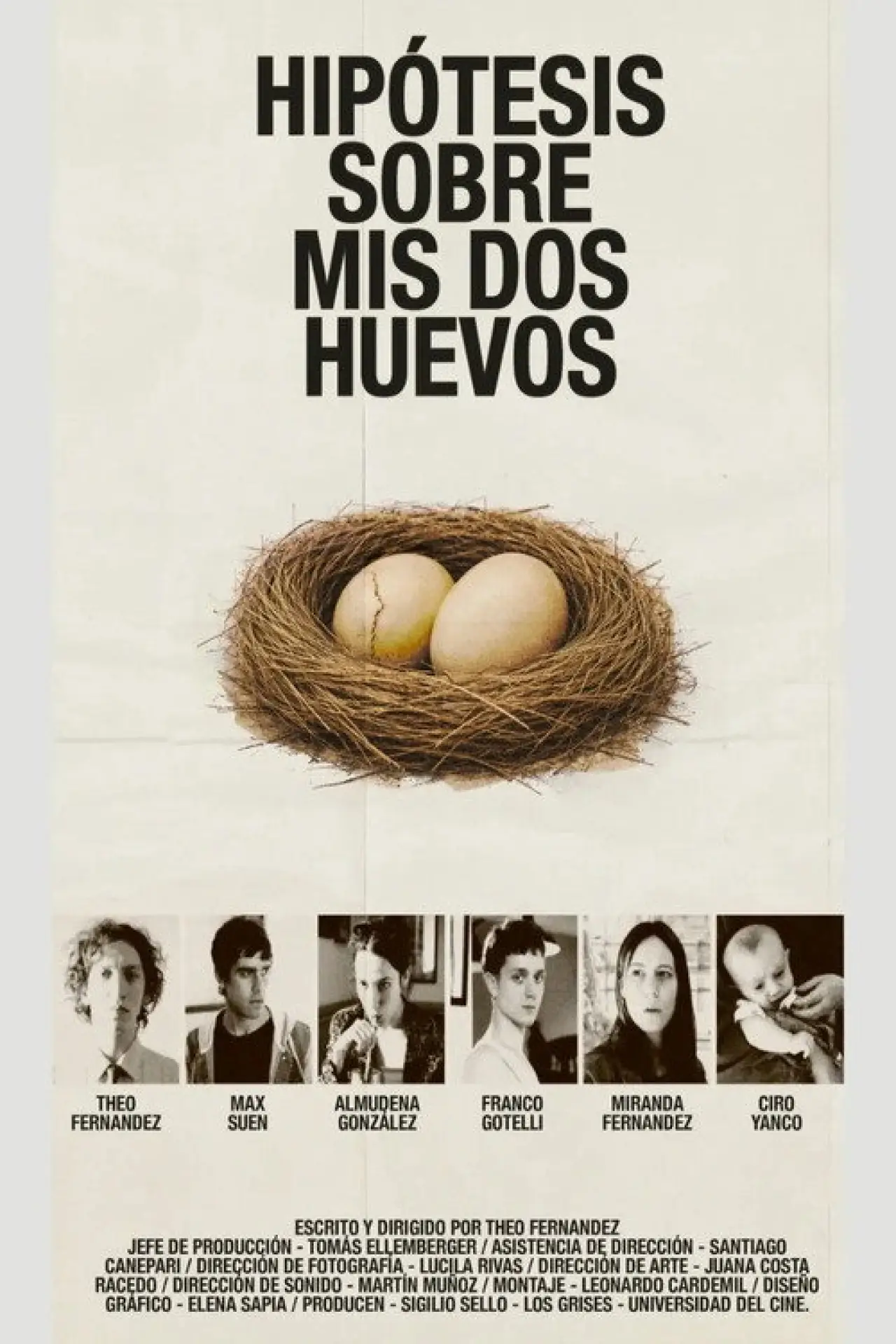 Plakat filmowy "Hipótesis sobre mis dos huevos"