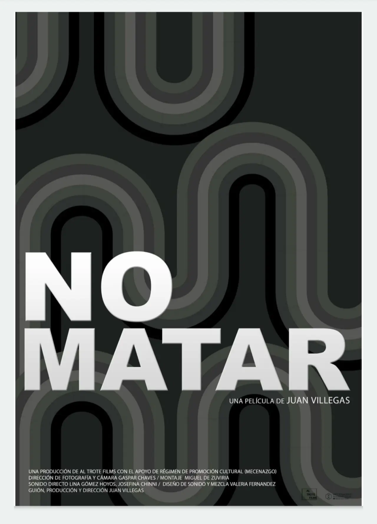 Plakat filmowy "No matar"