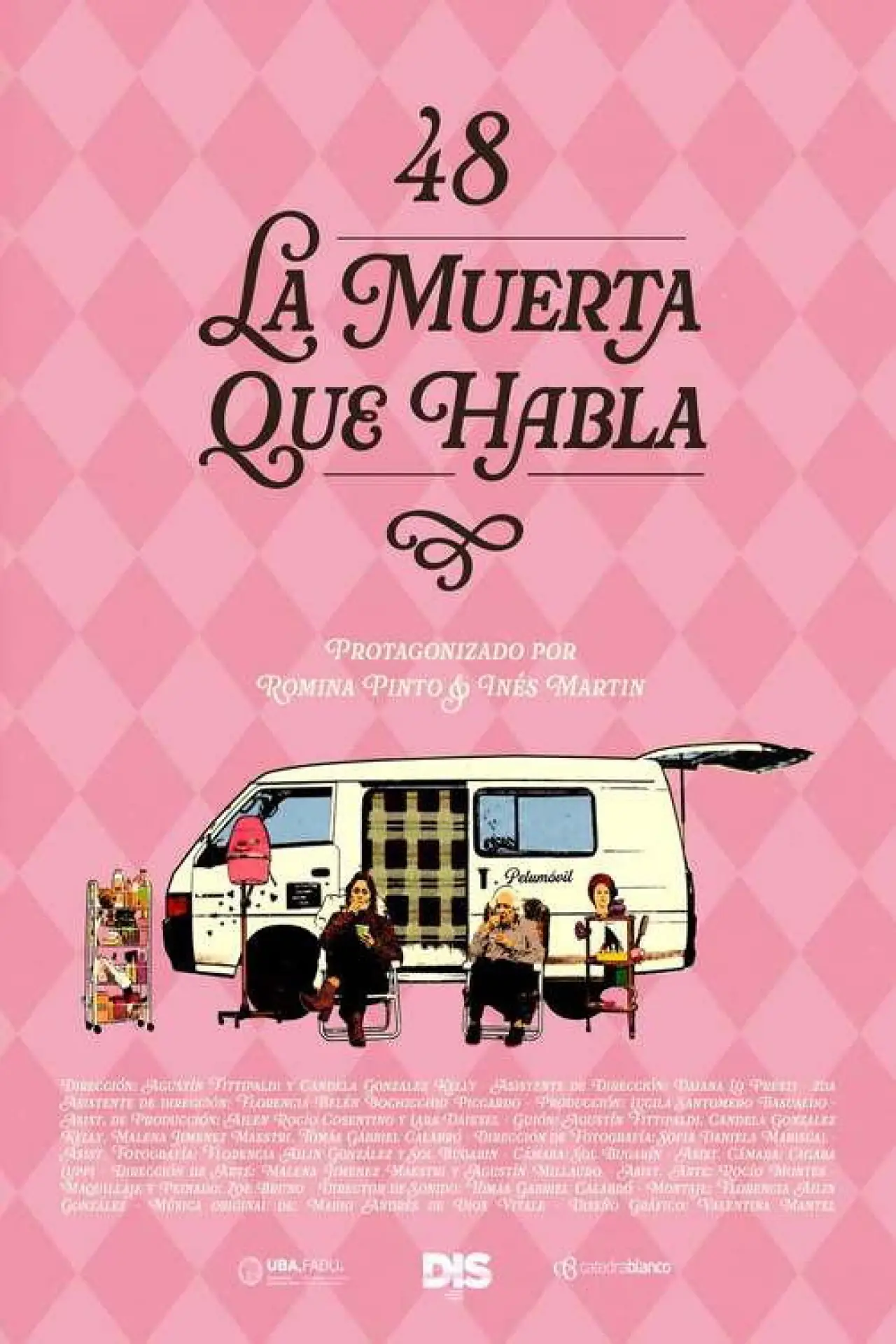 Plakat filmowy "48 - La muerta que habla"