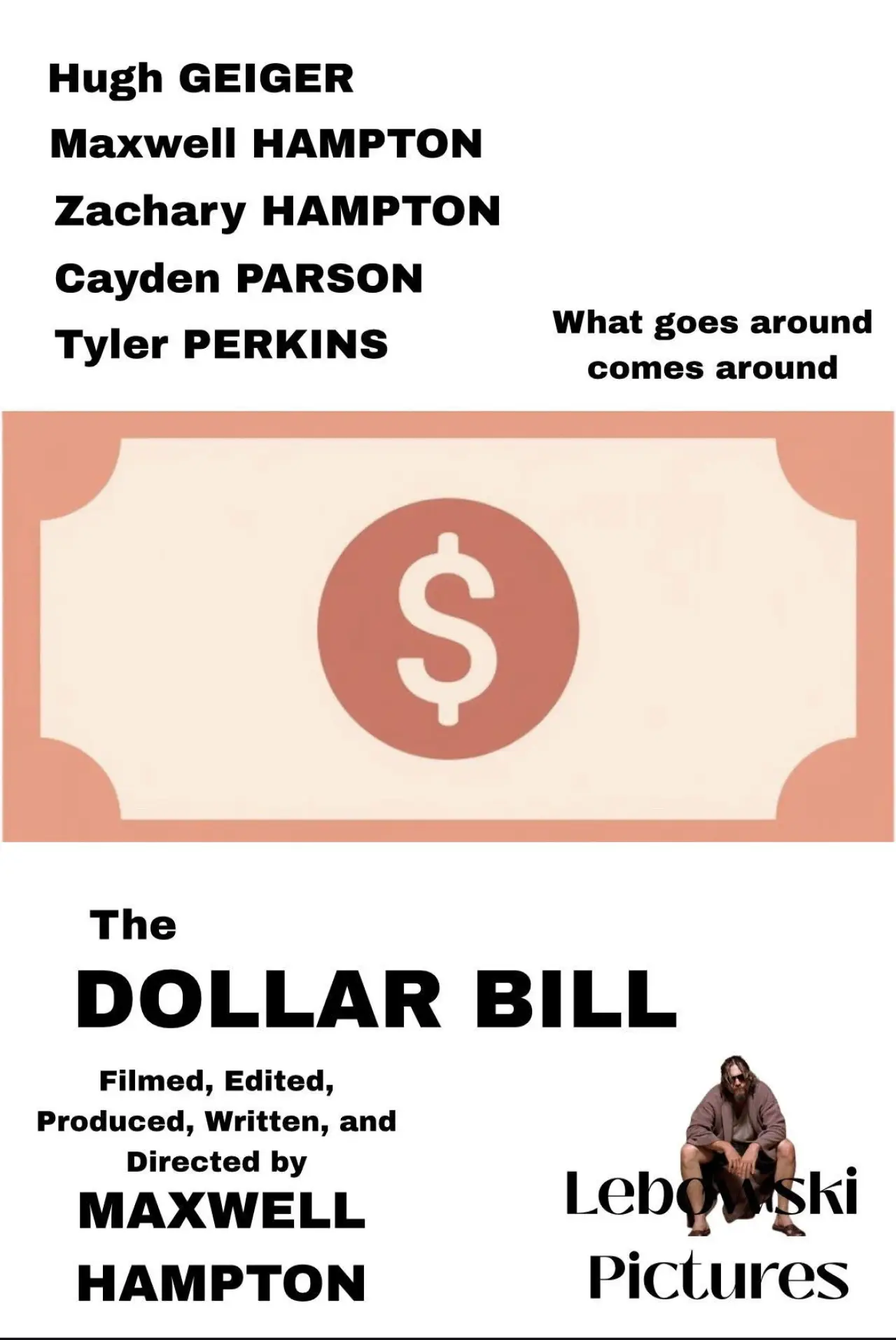 Plakat filmowy "The Dollar Bill"