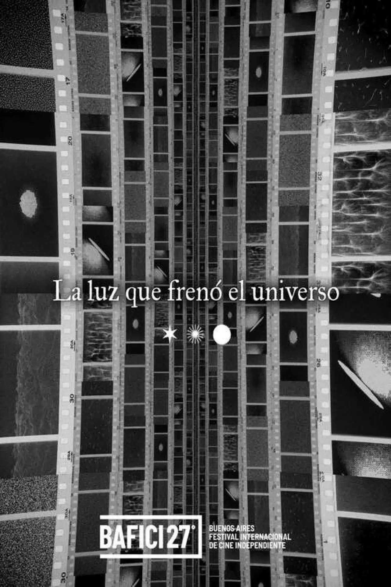 Plakat filmowy "La luz que frenó el universo"