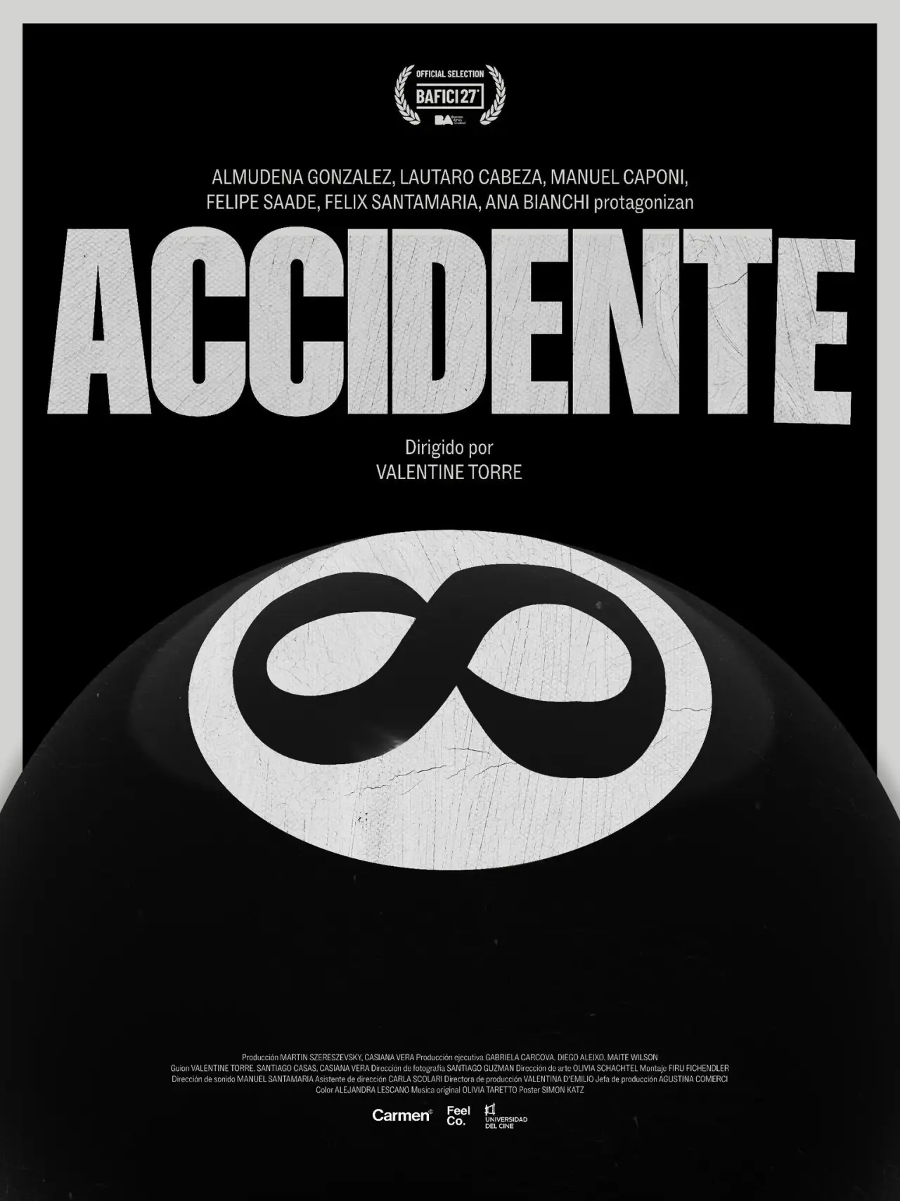 Plakat filmowy "Accidente"