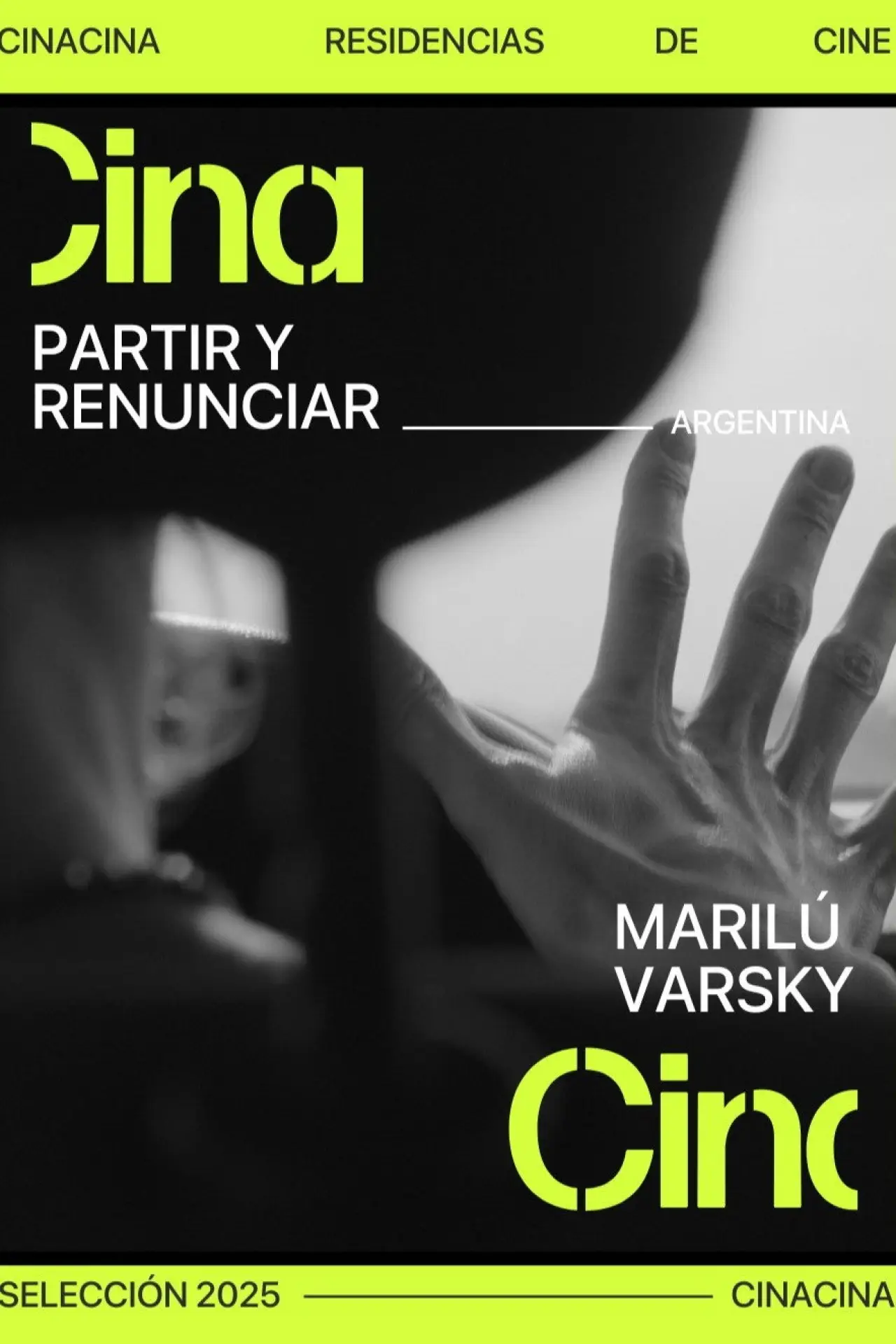 Plakat filmowy "Partir y renunciar"