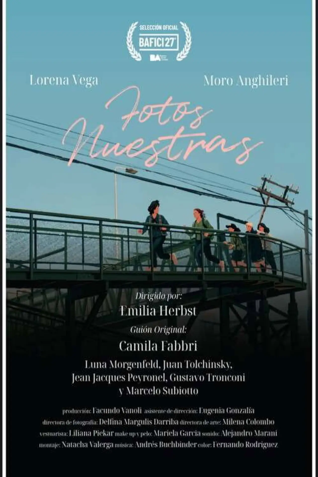 Plakat filmowy "Fotos nuestras"