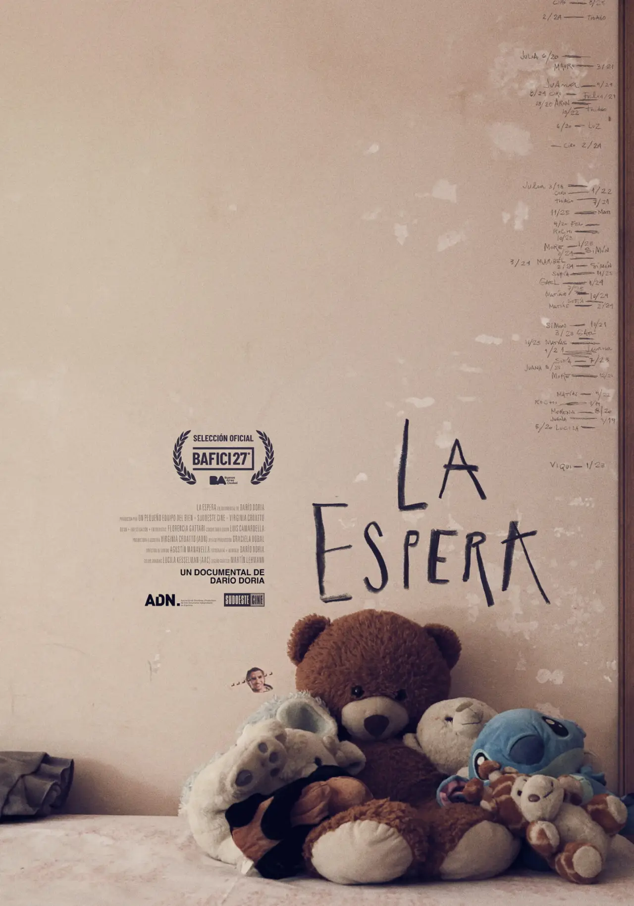 Plakat filmowy "La espera"