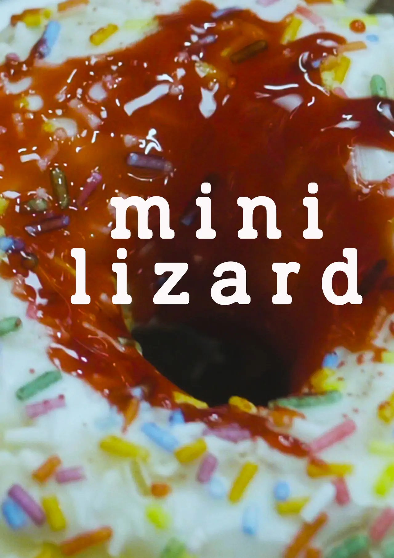 Plakat filmowy "Mini Lizard"