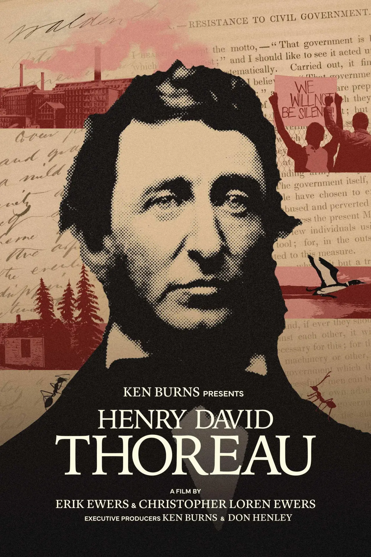 Plakat filmowy "Henry David Thoreau"
