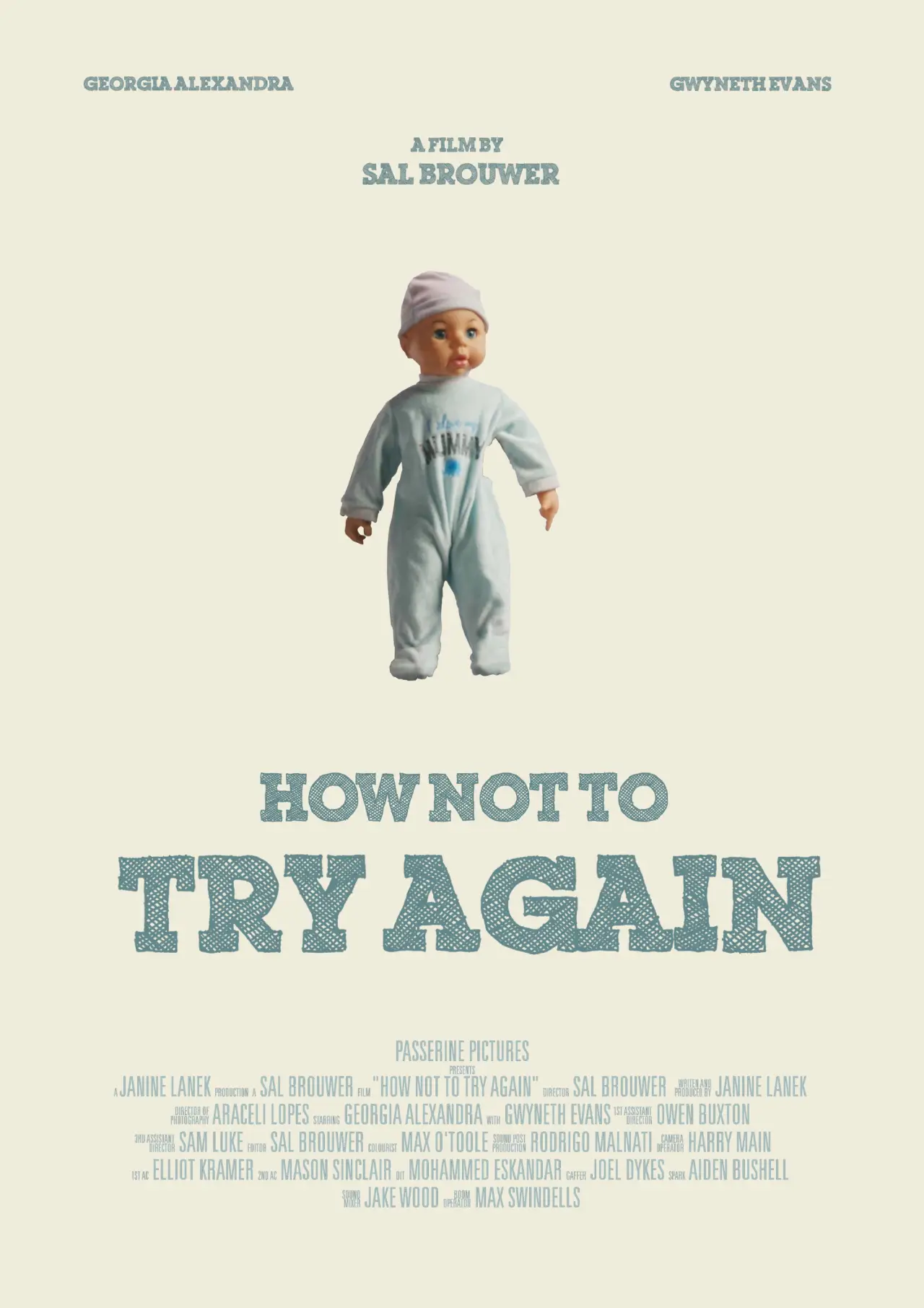 Plakat filmowy "How Not To Try Again"