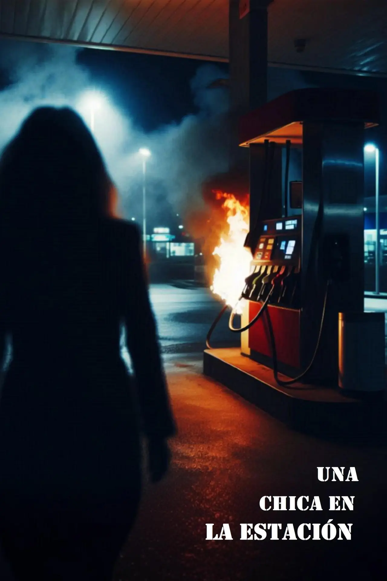Plakat filmowy "Una chica en la estación"