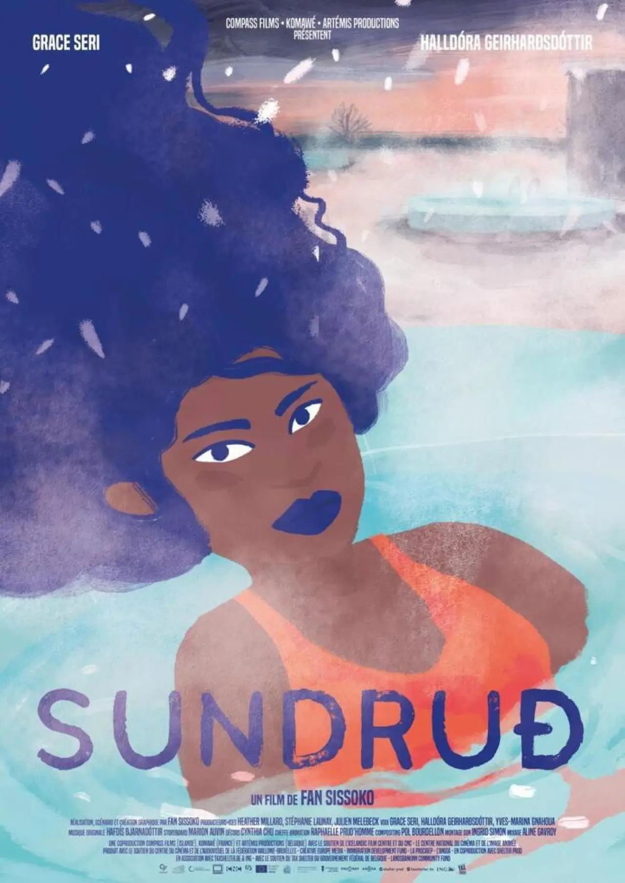 Plakat filmowy "Sundruð"