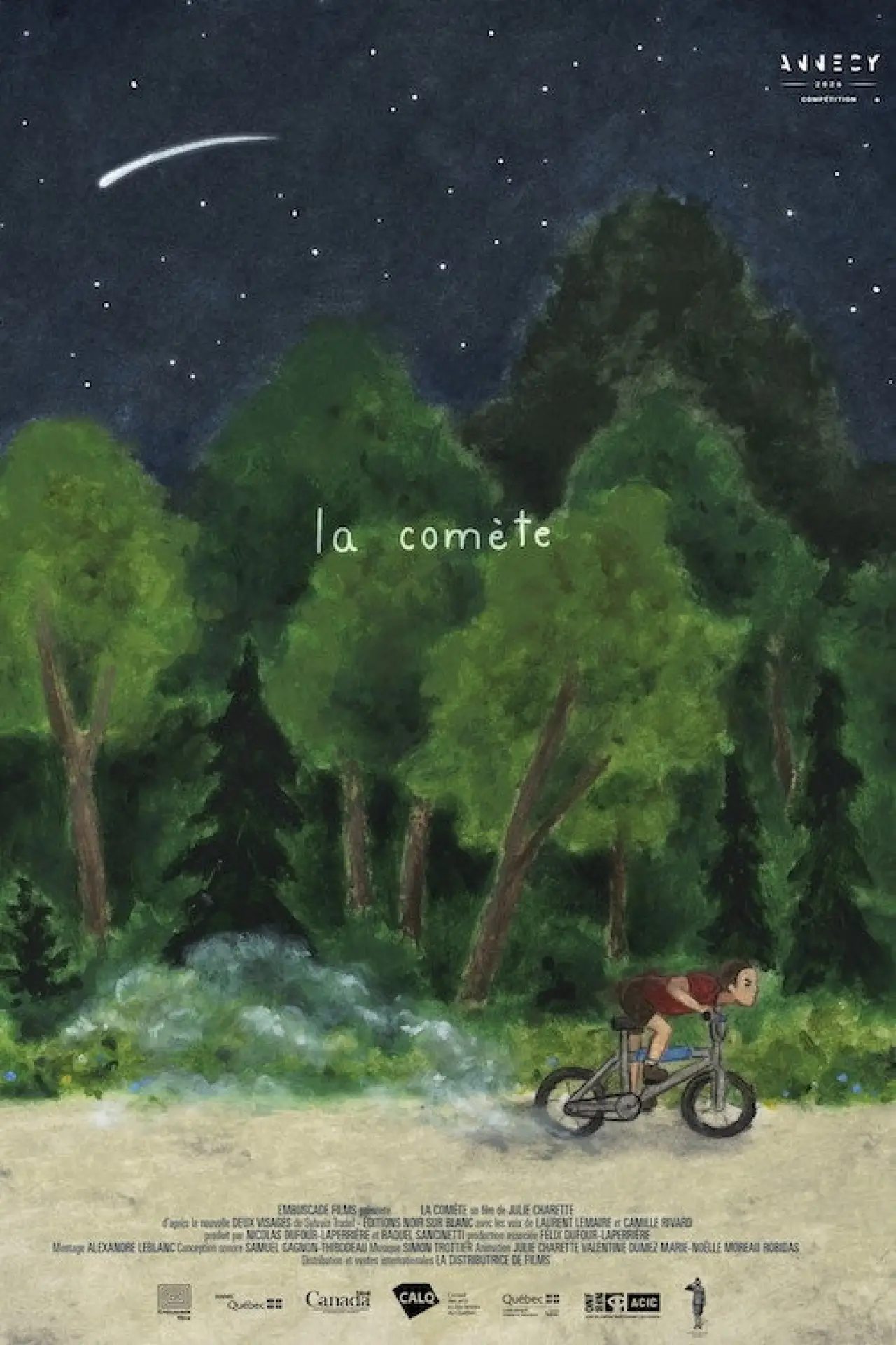 Plakat filmowy "La Comète"