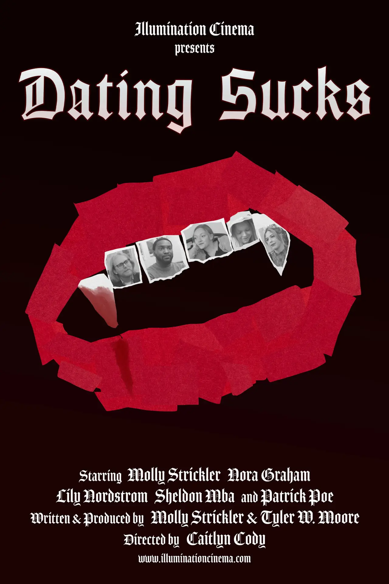 Plakat filmowy "Dating Sucks"