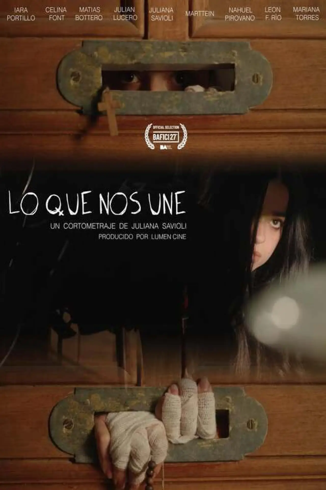 Plakat filmowy "Lo que nos une"