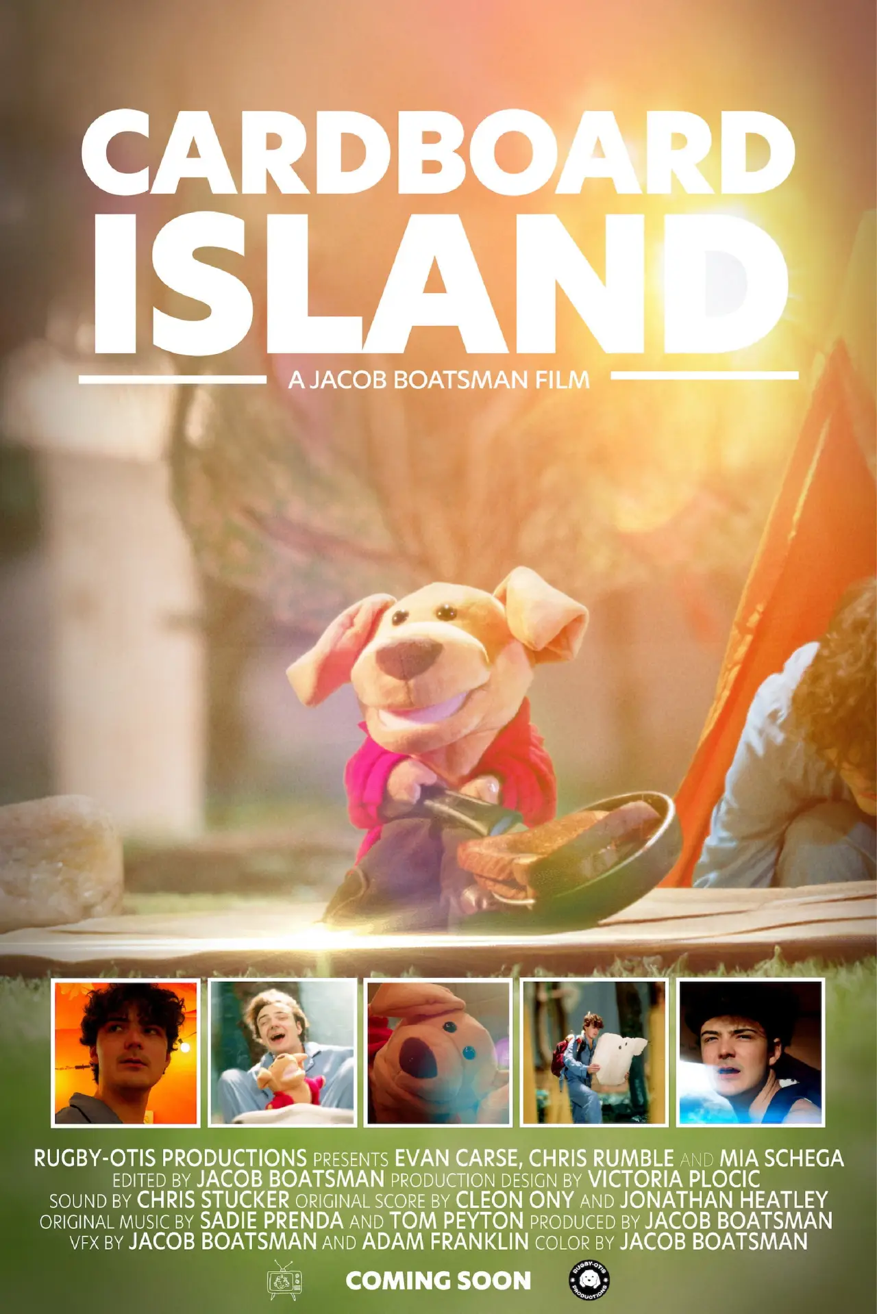 Plakat filmowy "Cardboard Island"
