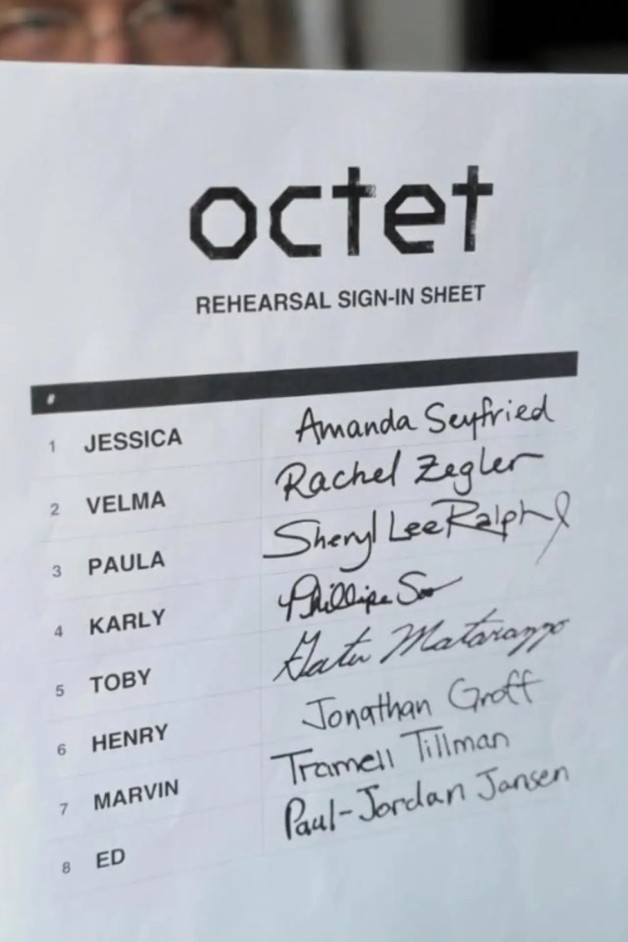 Plakat filmowy "Octet"