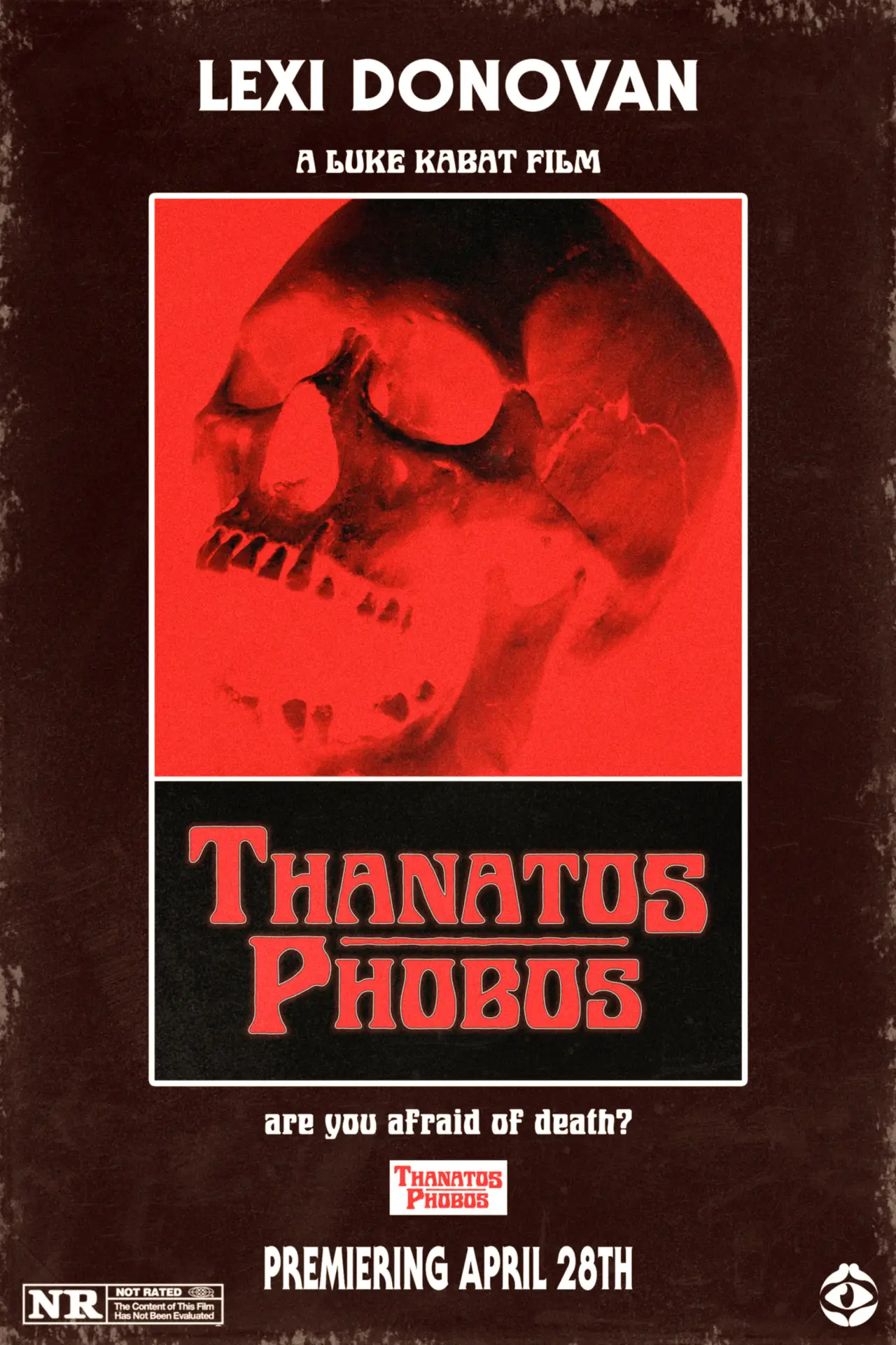 Plakat filmowy "Thanatos Phobos"