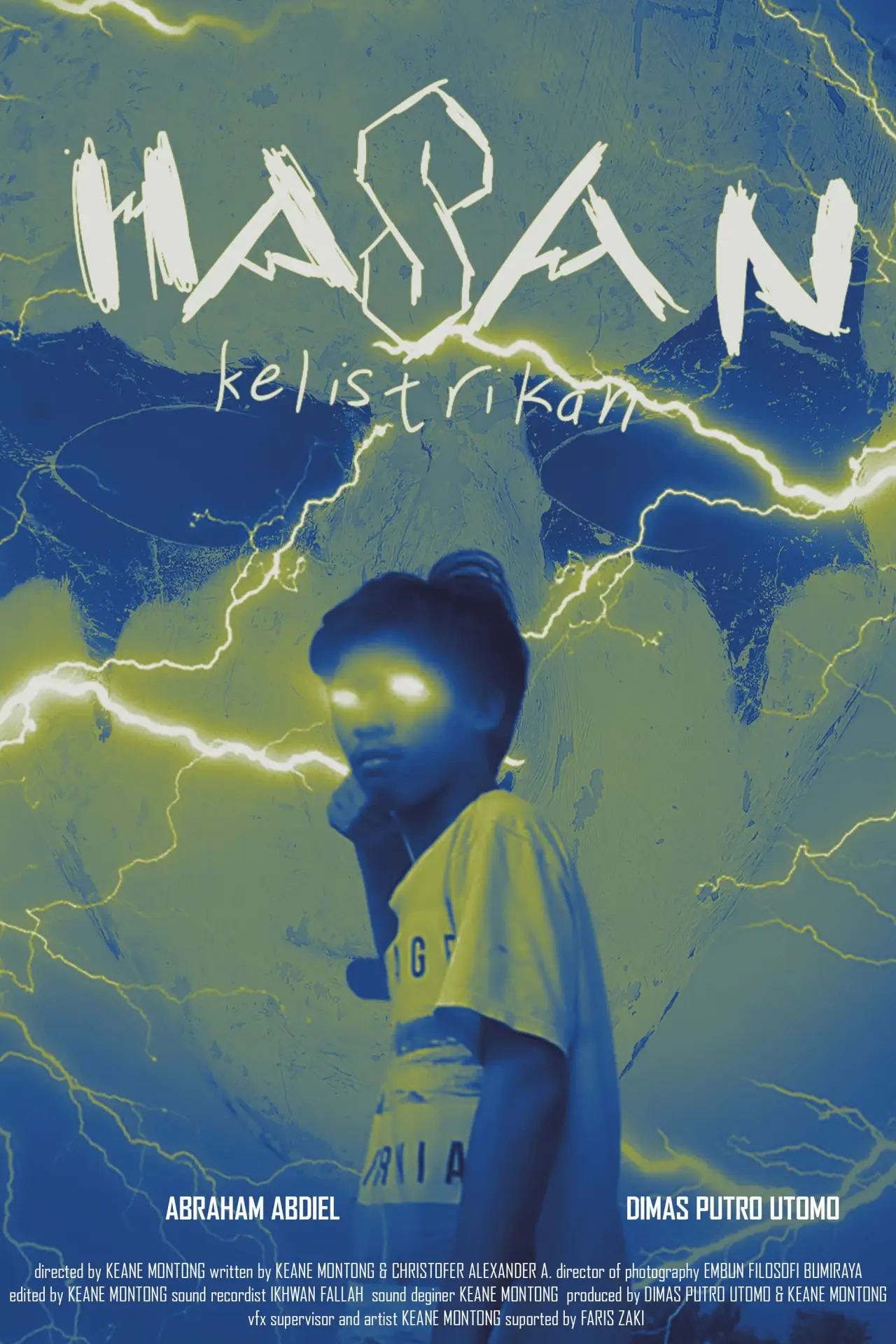Plakat filmowy "Hasan Kelistrikan"