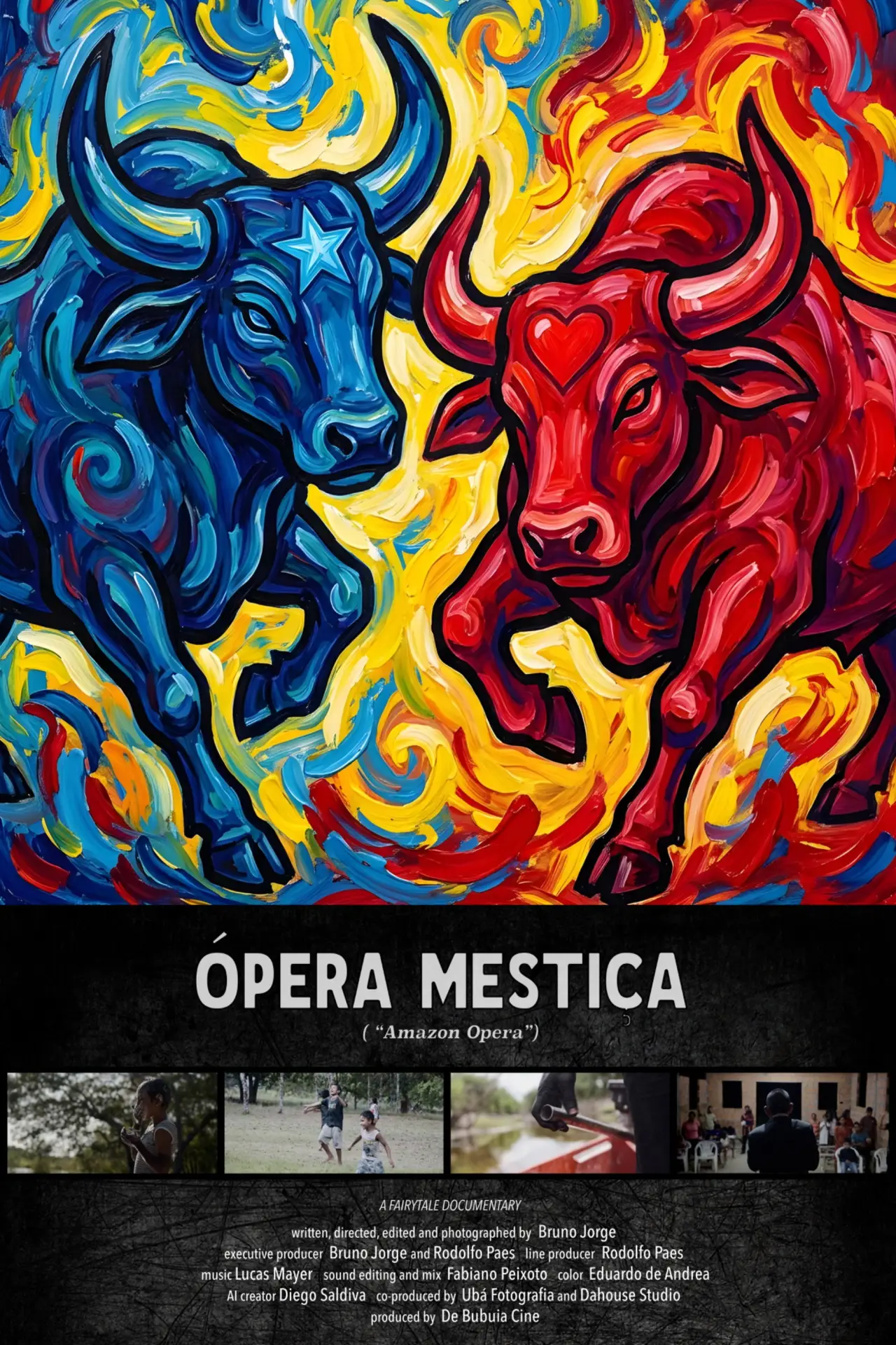 Plakat filmowy "Ópera Mestiça"