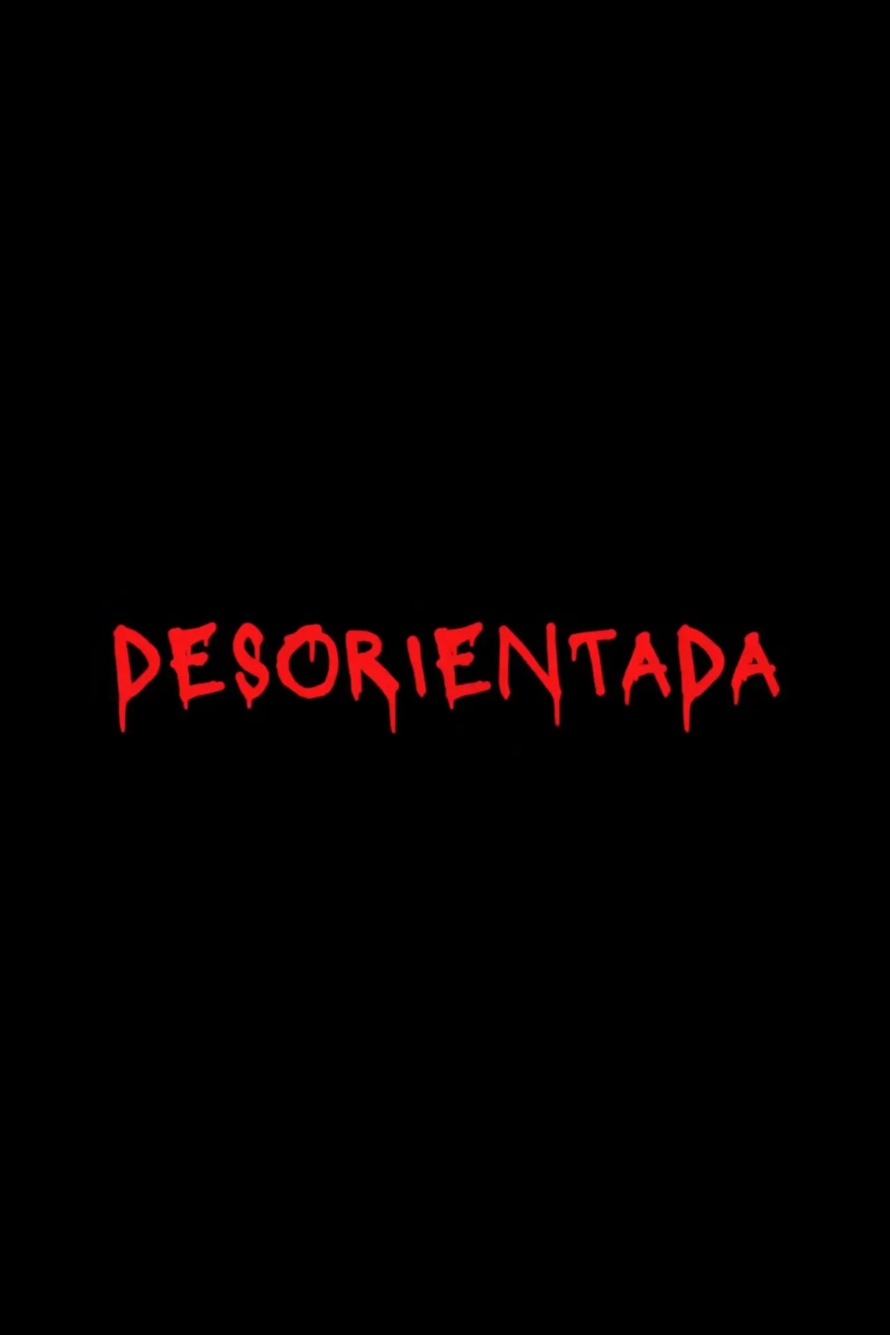 Plakat filmowy "Desorientada"