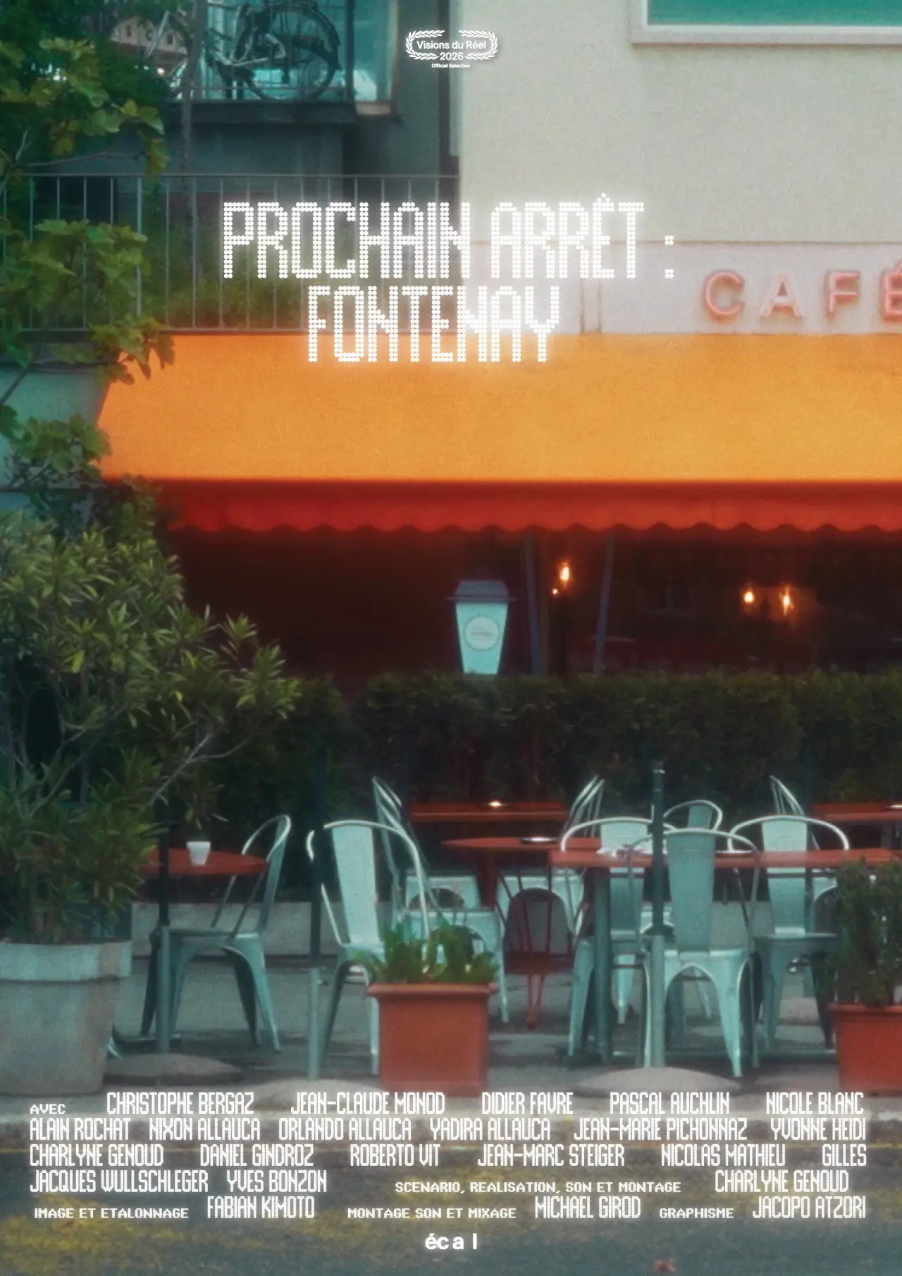 Plakat filmowy "Prochain arrêt : Fontenay"