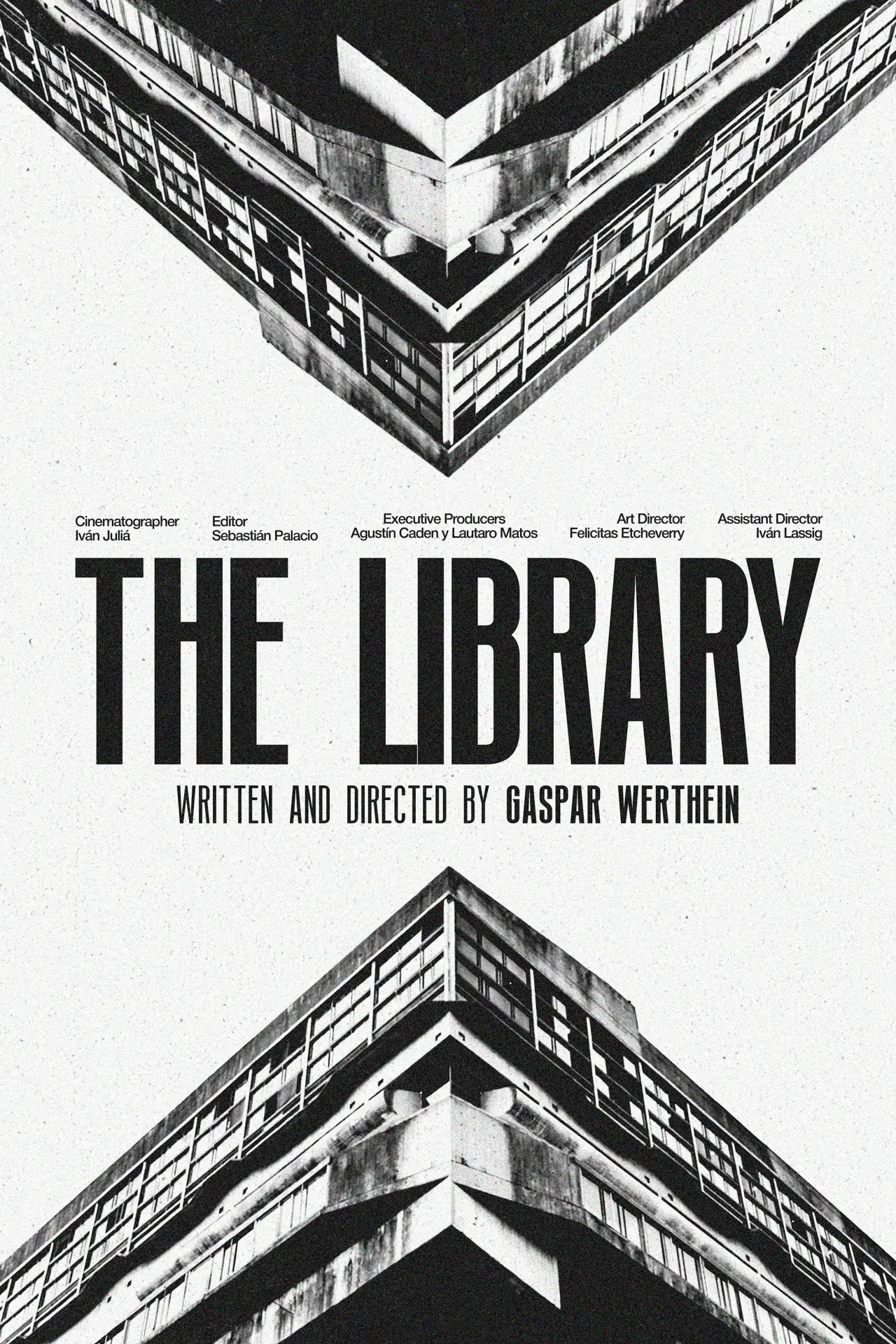 Plakat filmowy "La biblioteca"