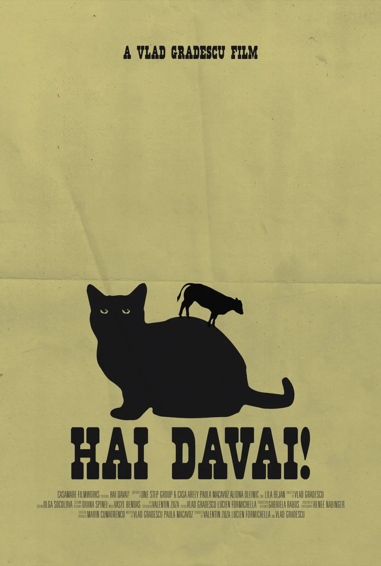 Plakat filmowy "Hai Davai"