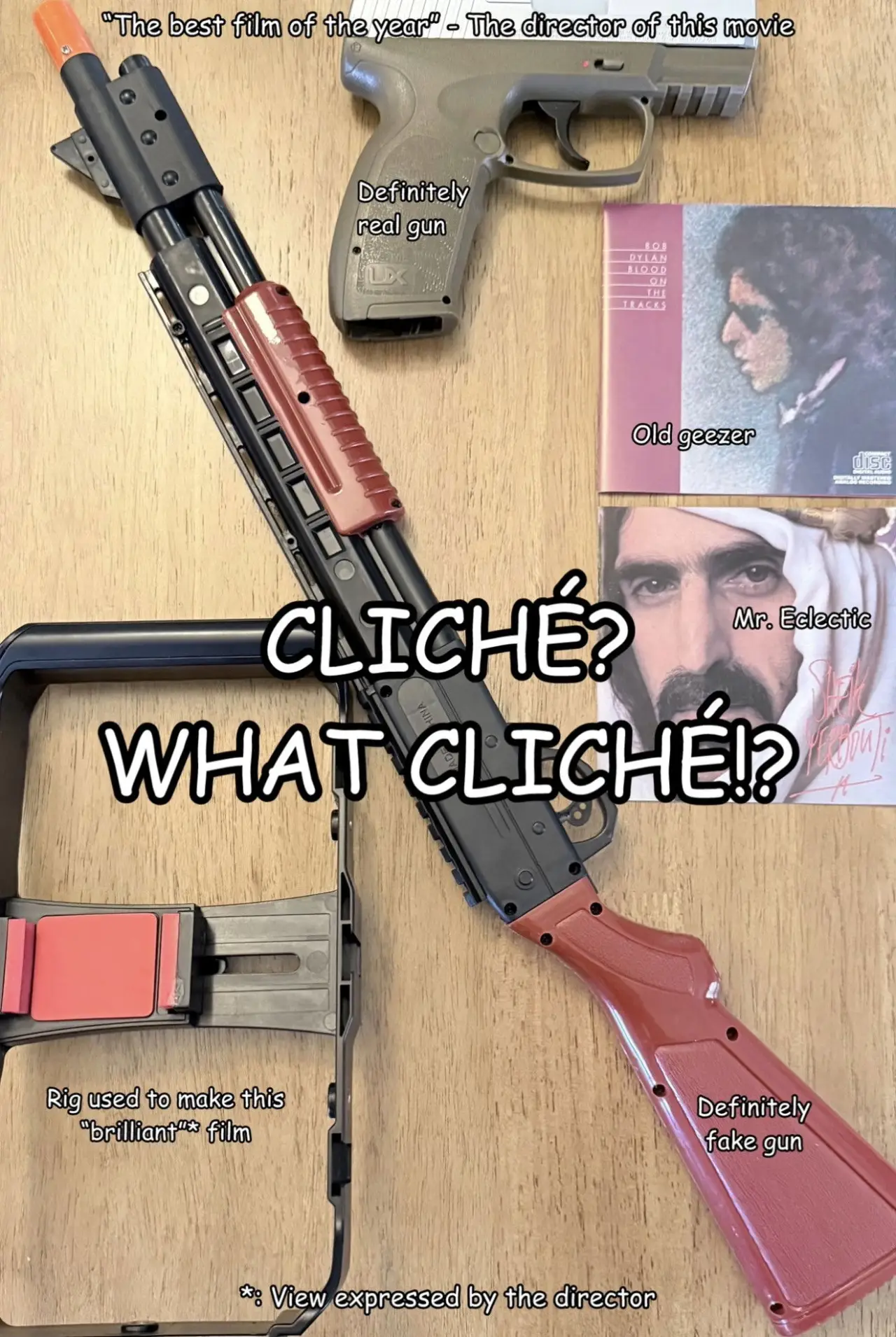 Plakat filmowy "Cliché? What Cliché!?"