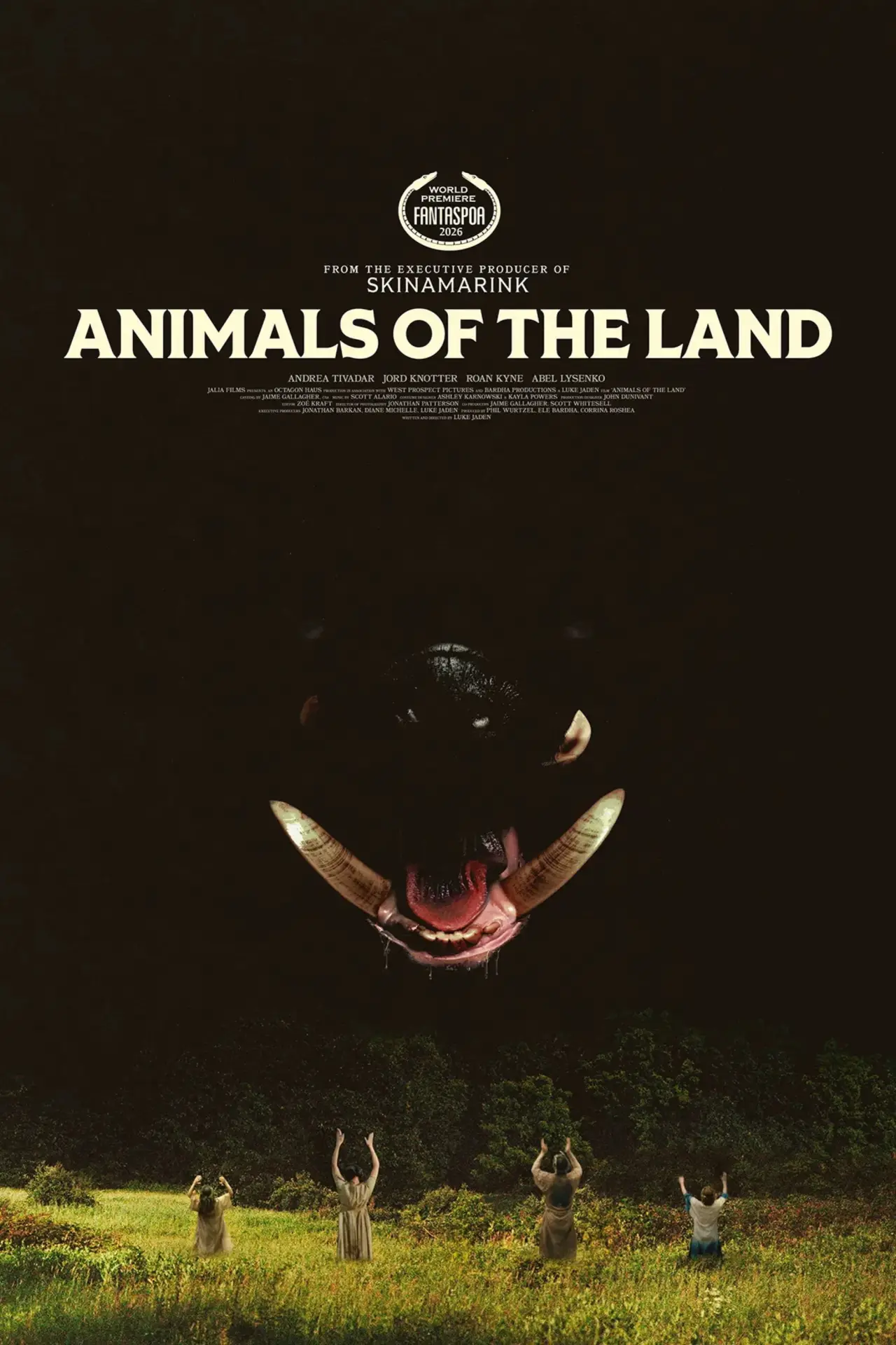 Plakat filmowy "Animals of the Land"