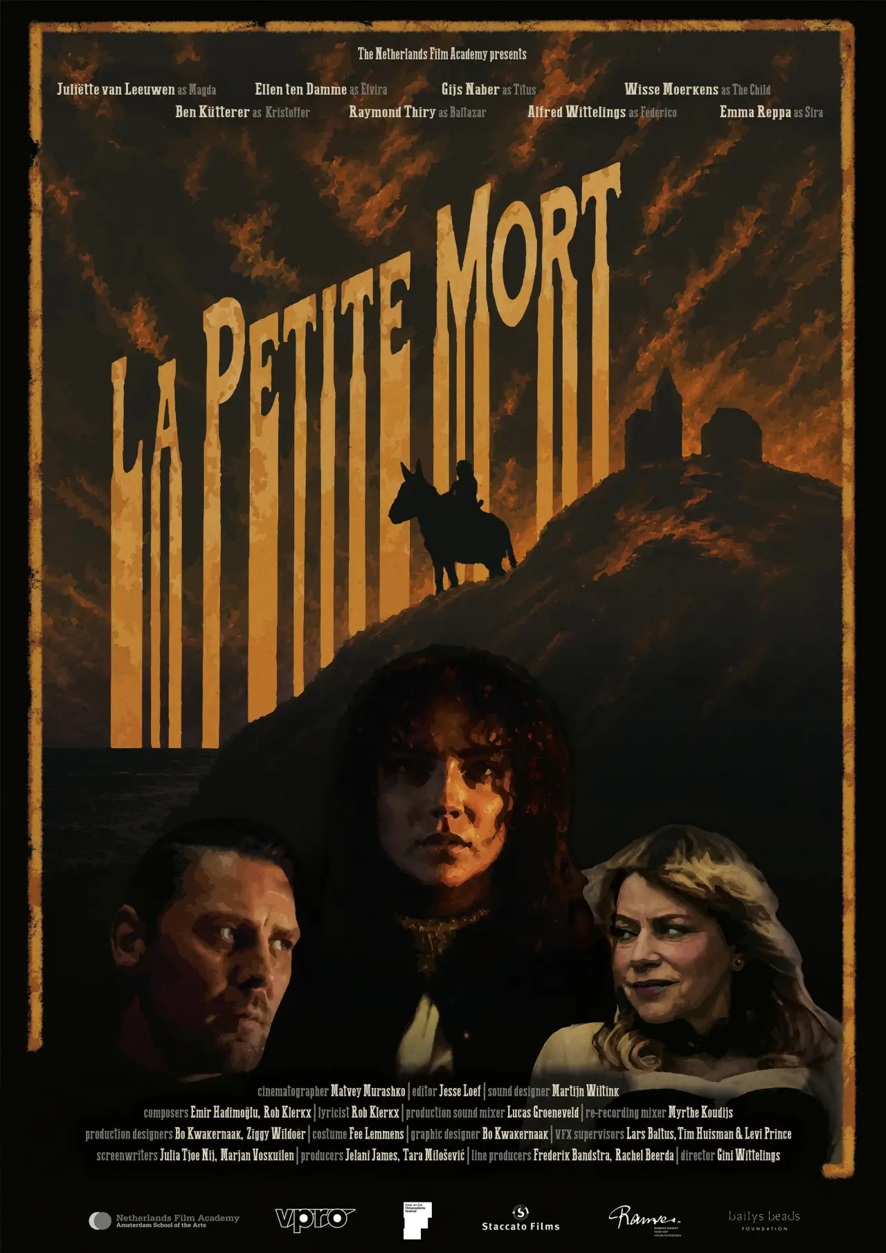 Plakat filmowy "La Petite Mort"