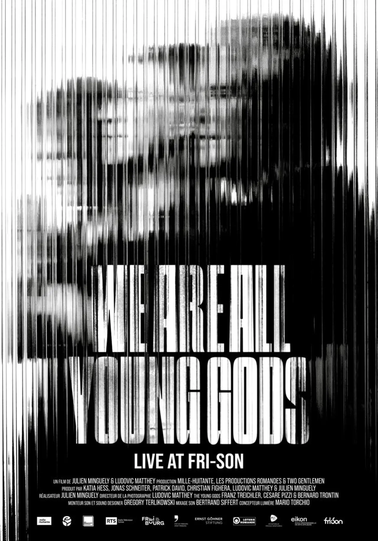 Plakat filmowy "We are all Young Gods"
