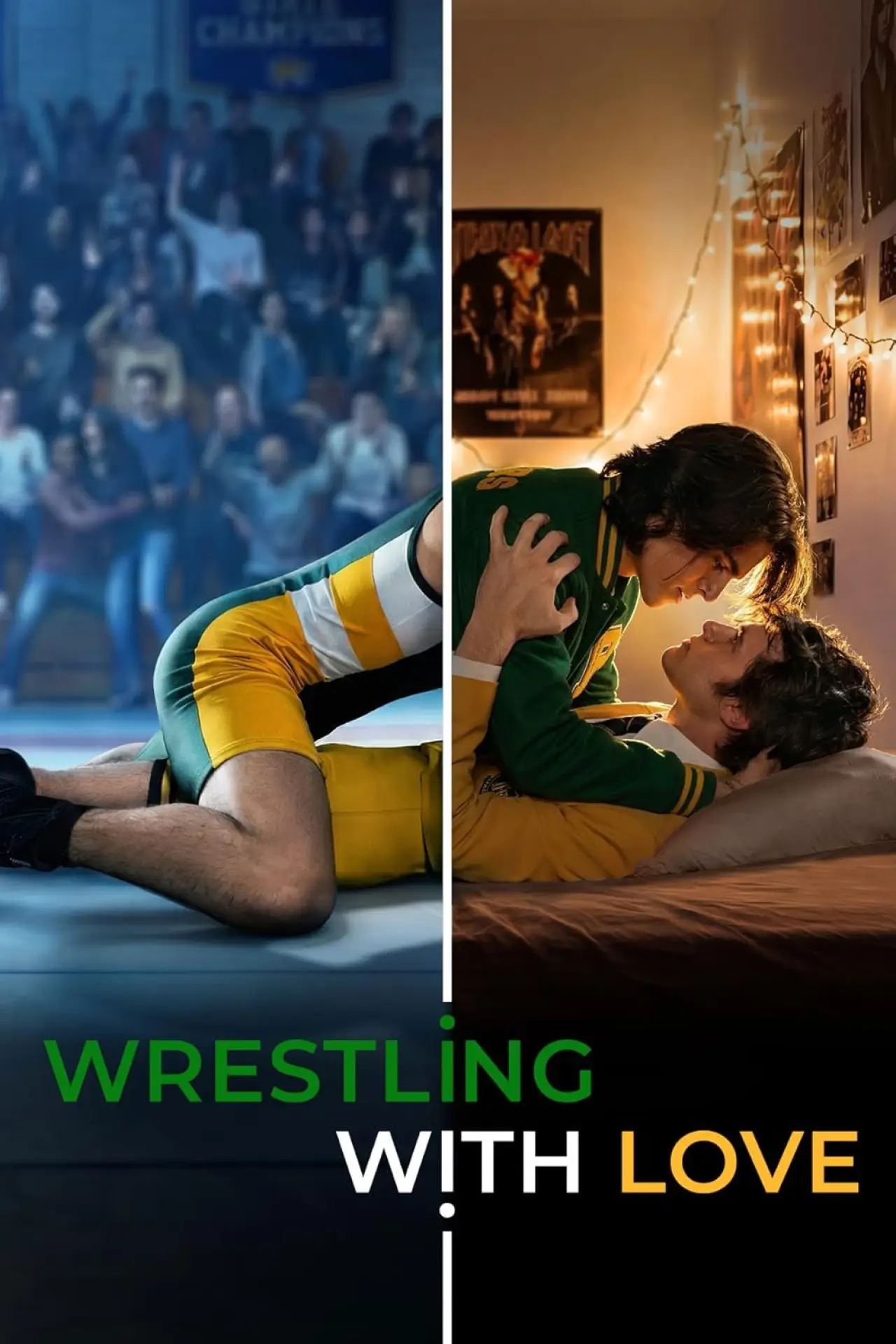 Plakat filmowy "Wrestling with Love"